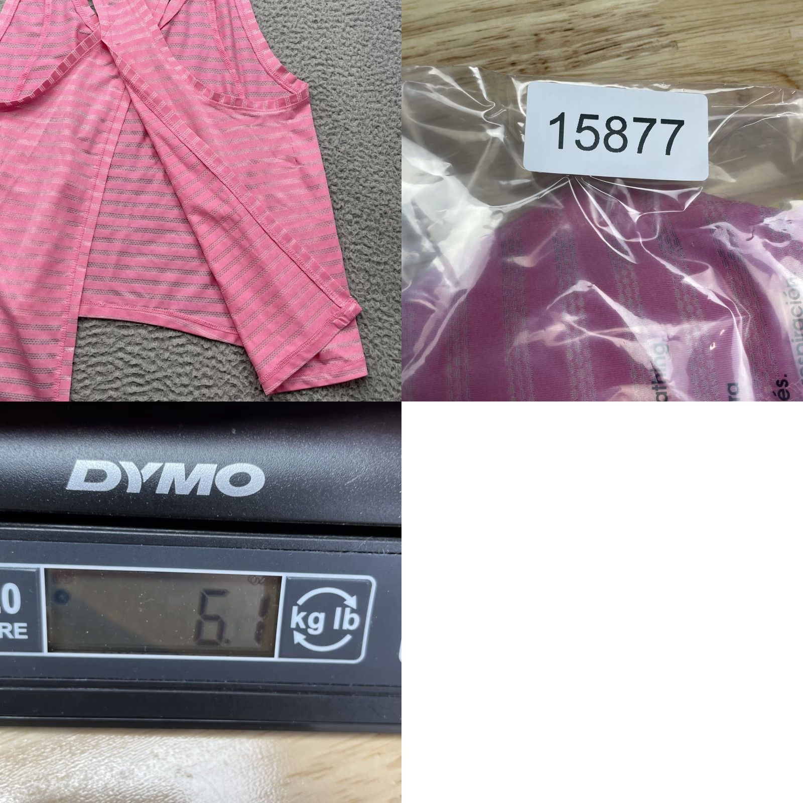 Pinko Zyia Tank Top Lot 2 Women XXL Pink Yellow Open Athleisure Y2k Running Sport Yoga Tank Top Women XXL Pink Yellow Open Back Striped Logo Athletic Casual Size XXL / US 16-18 / IT 52-54 - 9 Thumbnail