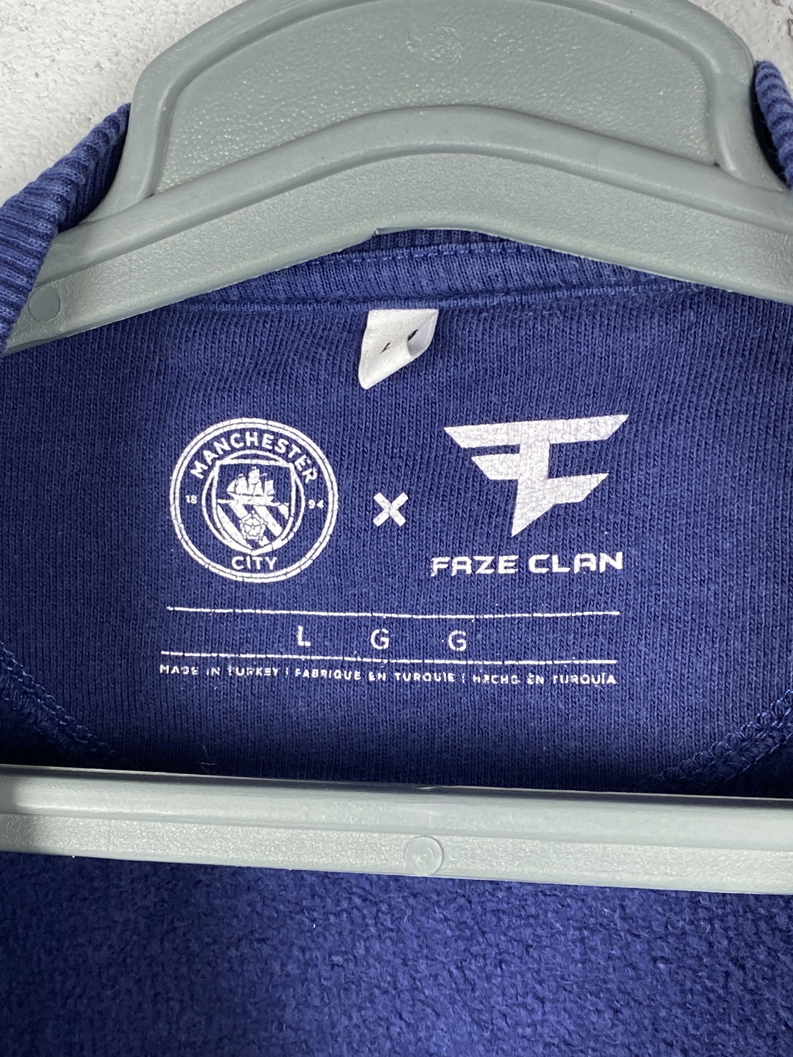 FaZe Faze x Manchester City Sweatshirt Size US L / EU 52-54 / 3 - 5 Thumbnail
