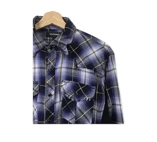 JACKROSE Jack Rose Nice Design Plaid Tartan Flannel Shirt Size US M / EU 48-50 / 2 - 4 Thumbnail