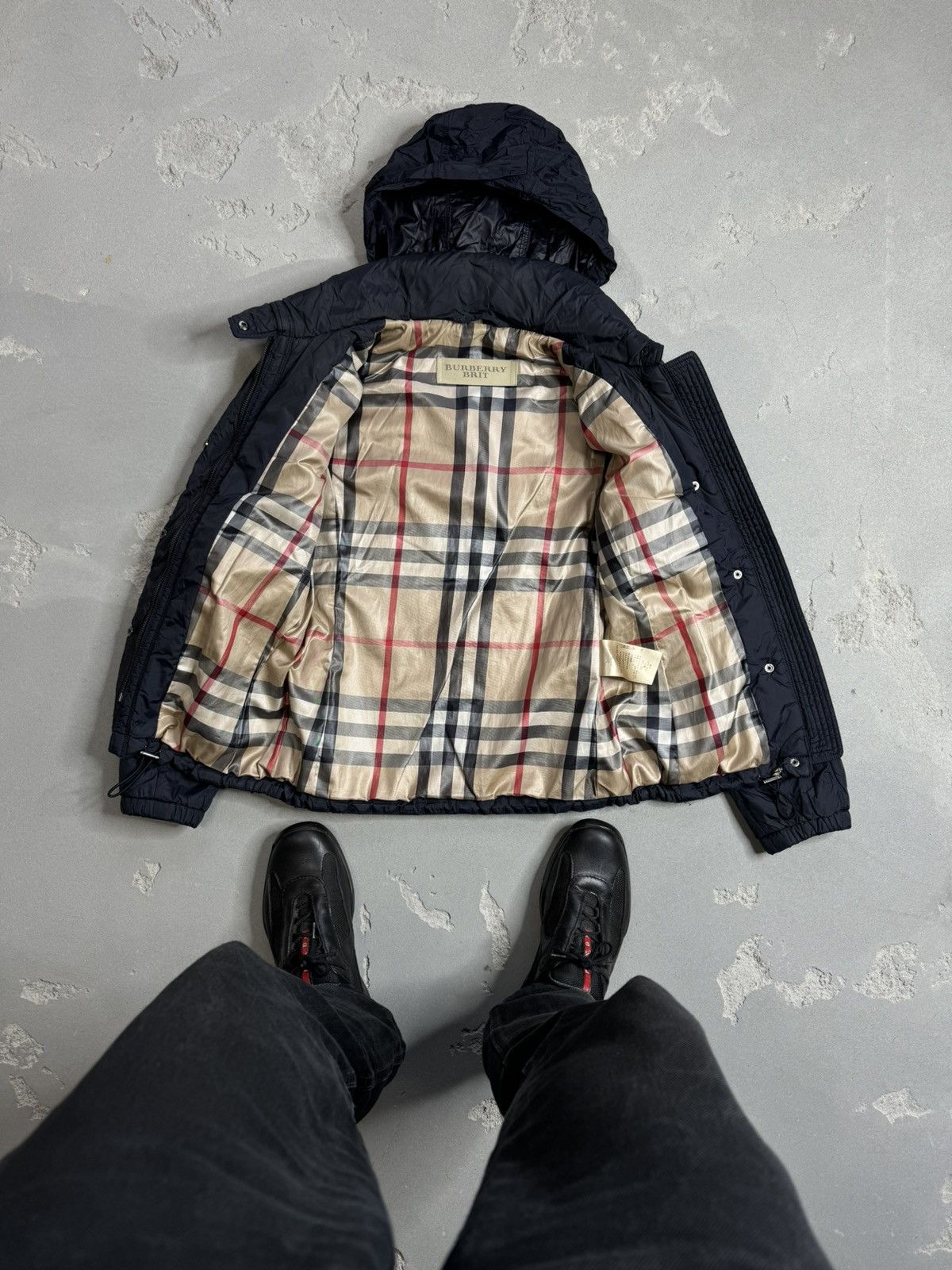 Burberry Women’s Burberry Brit Nova Check Quilted Jacket Size L / US 10 / IT 46 - 8 Thumbnail