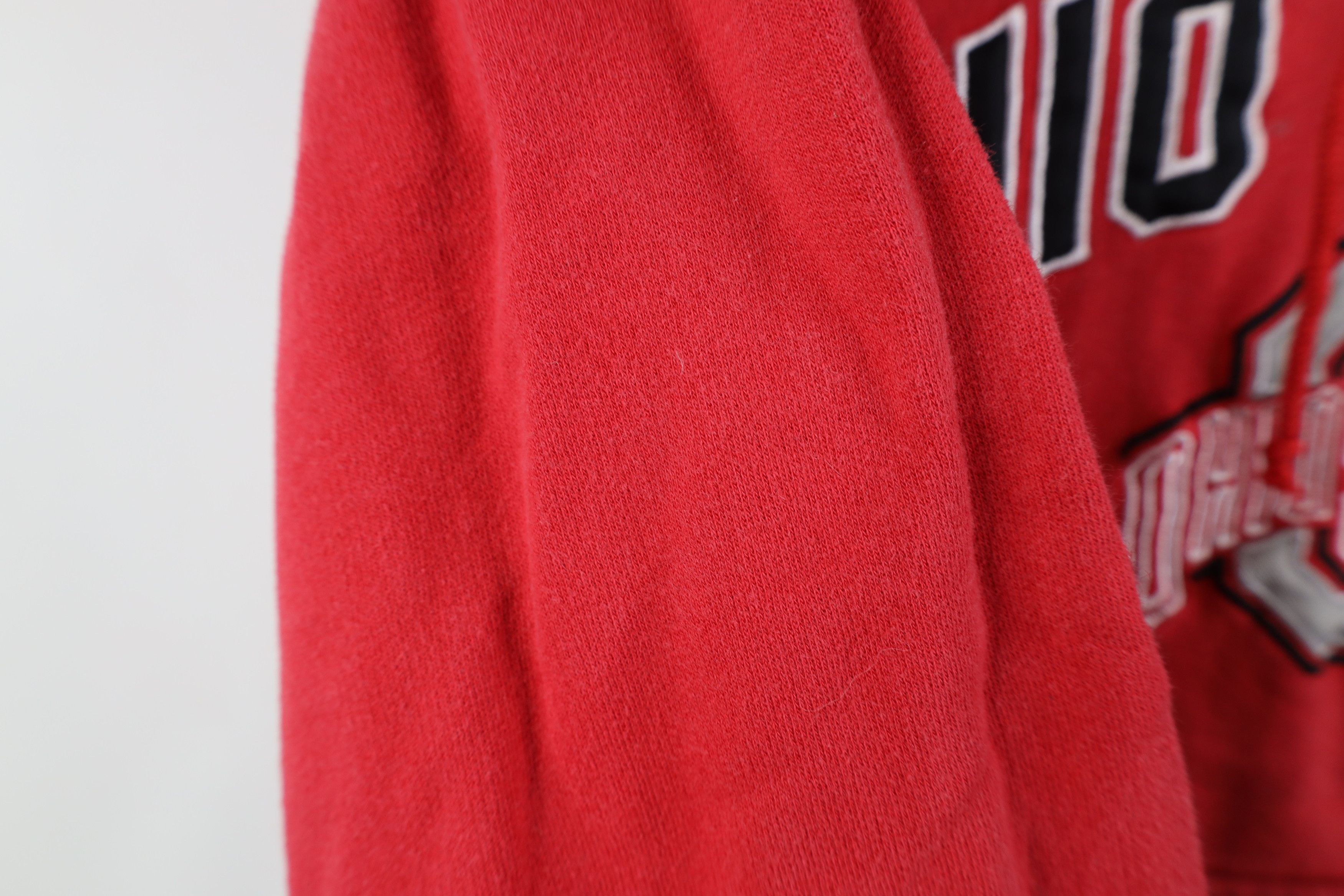 Vintage Vintage 90s Spell Ohio State University Hoodie Sweatshirt Size L / US 10 / IT 46 - 9 Thumbnail