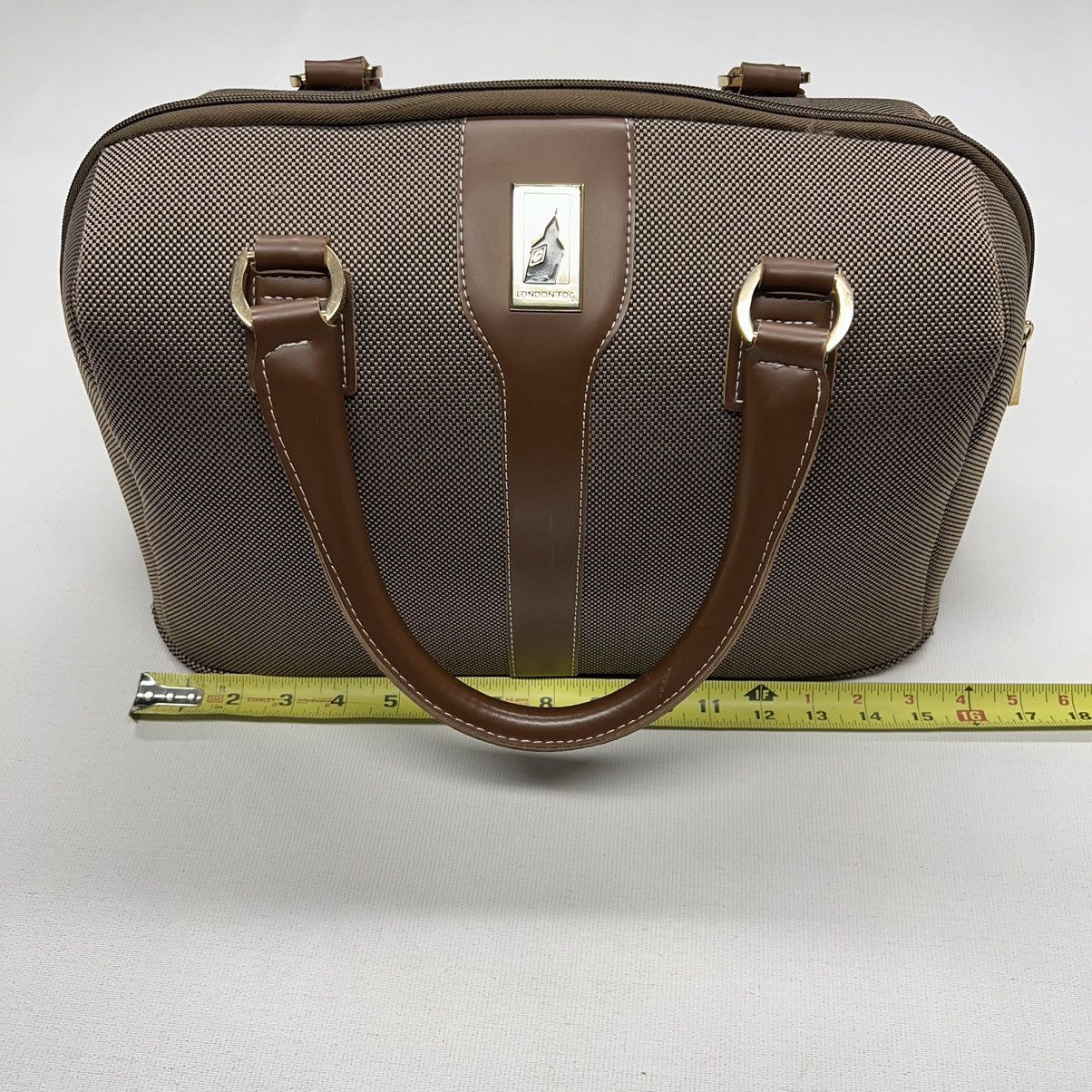 London Fog London Fog Carry-On Bag 16" Oxford Zip Fabric Tote Luggage Size ONE SIZE - 22 Thumbnail