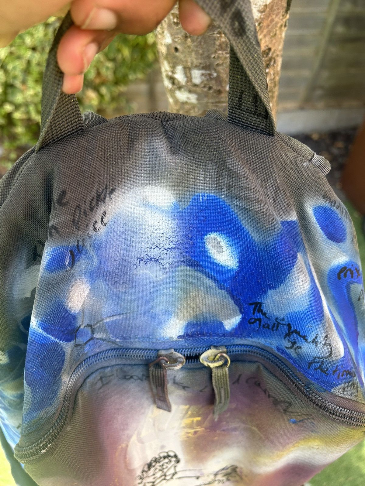 Nike Nike Airmax Custom Painted Backpack Size ONE SIZE - 11 Thumbnail