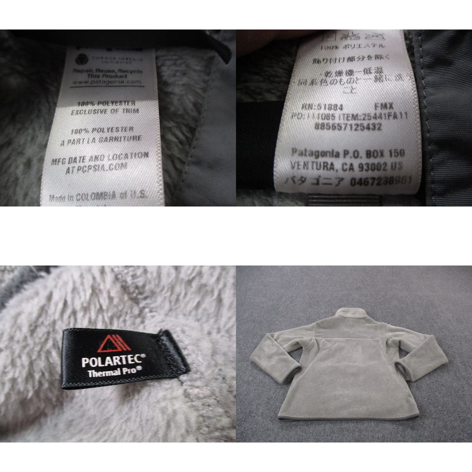 Patagonia Patagonia Jacket Womens M Gray Snap T Fleece Jacket Mid-Length Windproof Pockets 90s Outdoor Mens Women Girls Size M / US 6-8 / IT 42-44 - 8 Thumbnail