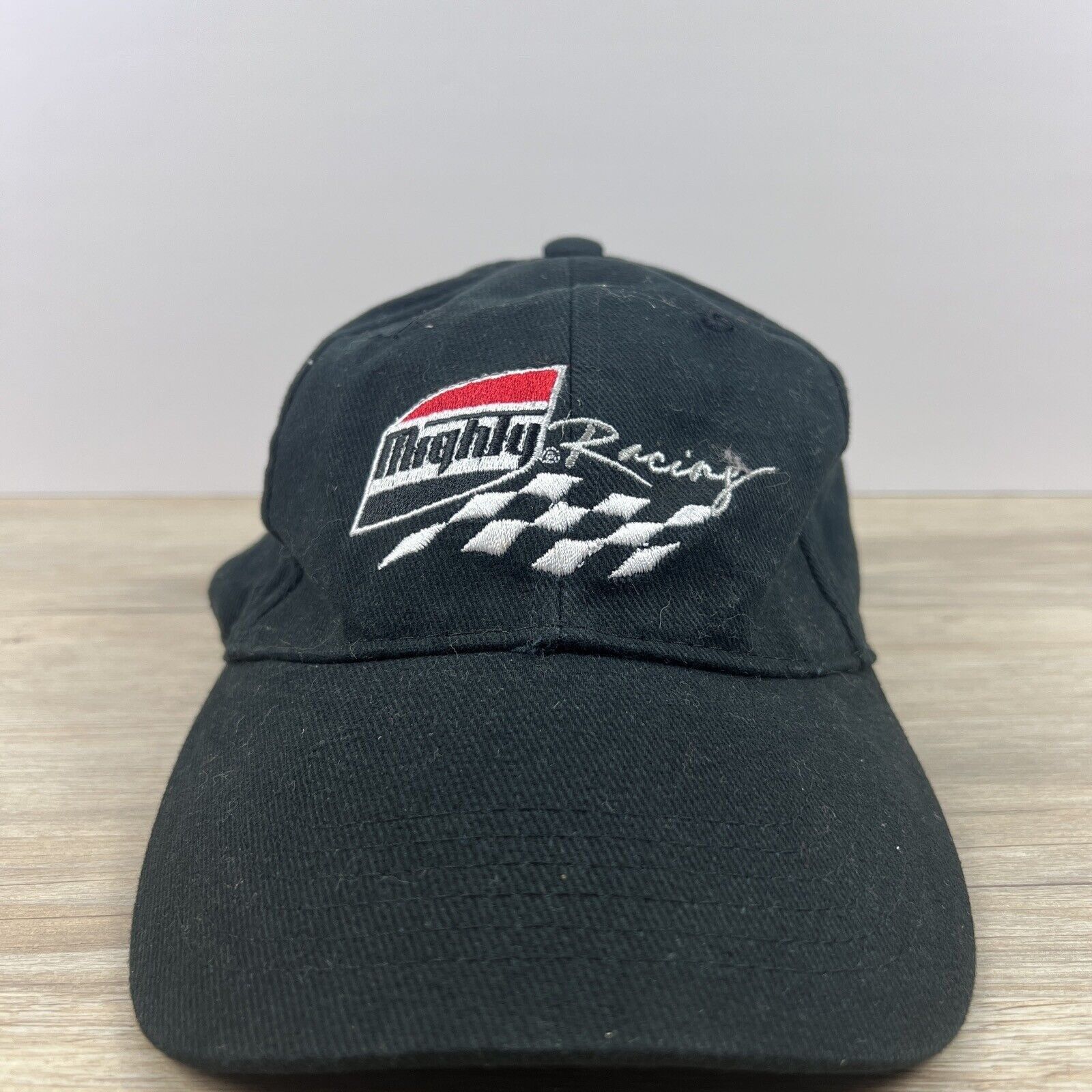 Other Mighly Racing Hat Adjustable Hat Black Adjustable Hat Adult Size ONE SIZE - 2 Thumbnail