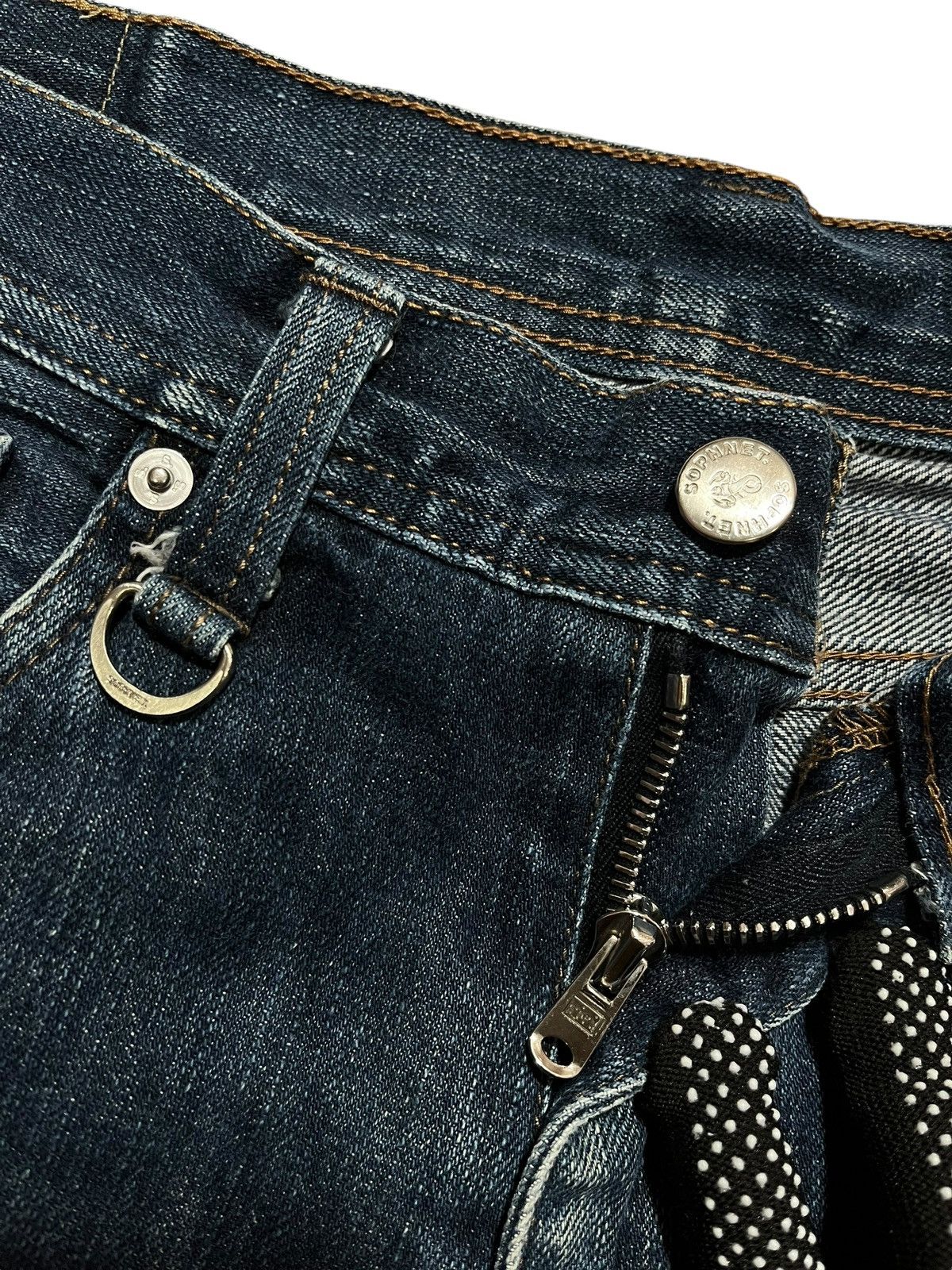 Japanese Brand × Sophnet. × Vintage SOPHNET JAPANESE BRAND SELVEDGE JEANS Size US 32 / EU 48 - 6 Thumbnail