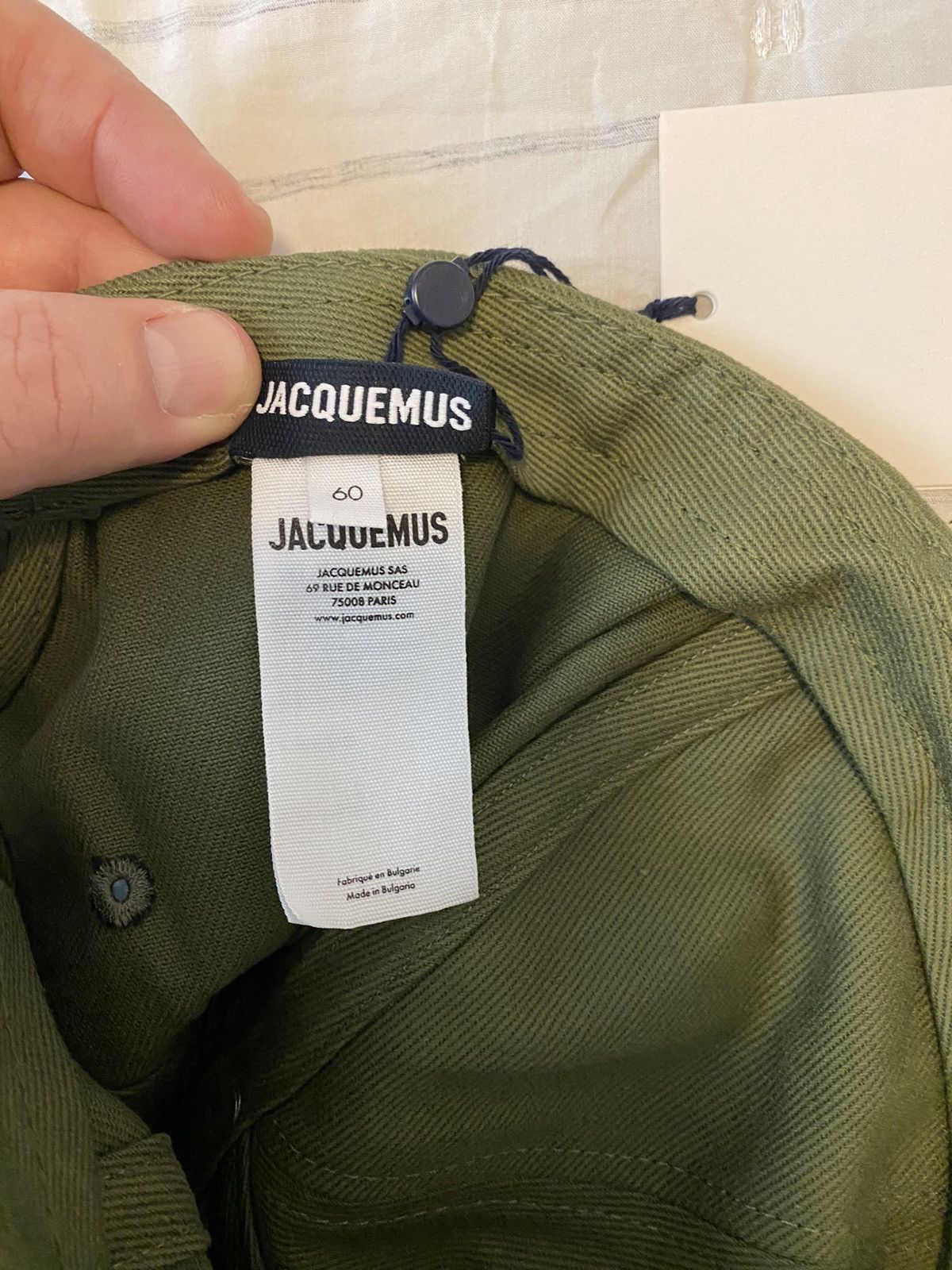 Jacquemus JACQUEMUS Les Classiques La Casquette Green Cap NWT Size ONE SIZE - 12 Thumbnail