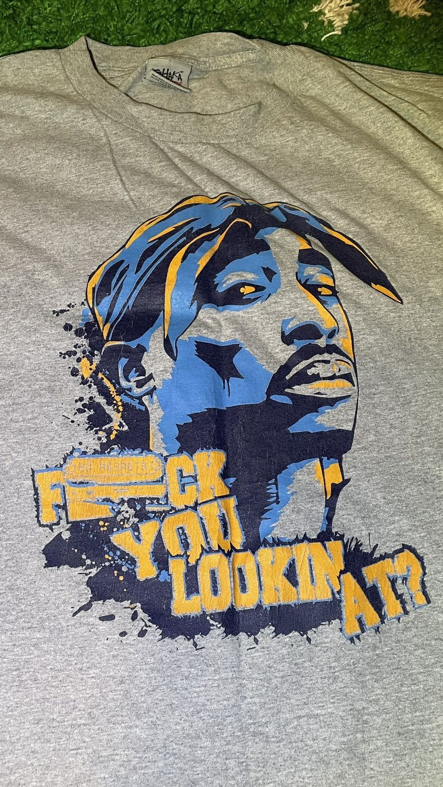 Vintage Tupac vintage over sized shirt 2pac Size US XXL / EU 58 / 5 - 2 Thumbnail