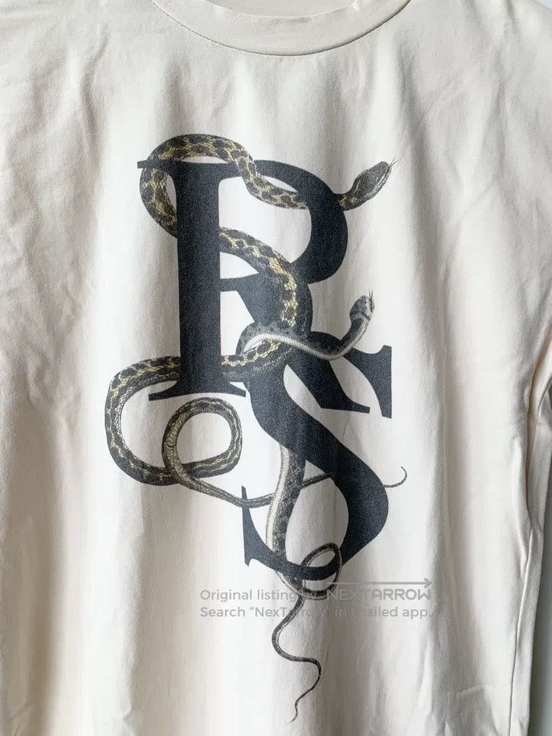 Raf Simons Raf simons 2010 Spring and Summer Show Snake RS logo T-shi Size US S / EU 44-46 / 1 - 2 Thumbnail