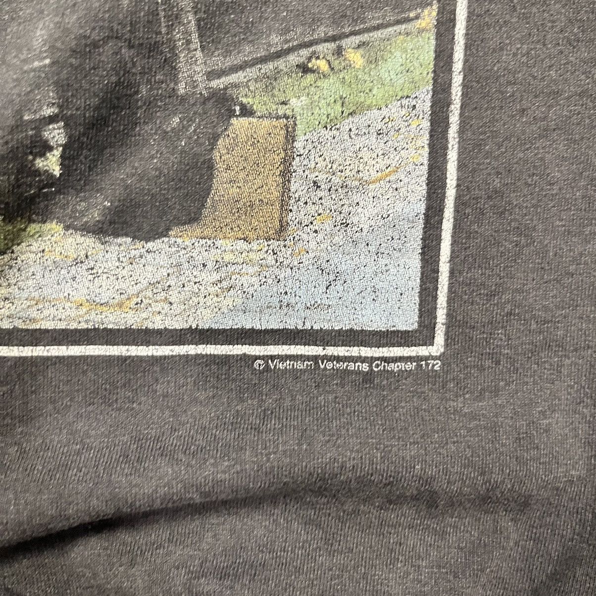 Hanes × Vintage VTG Faded Vietnam War Memorial Tee Size US L / EU 52-54 / 3 - 5 Thumbnail