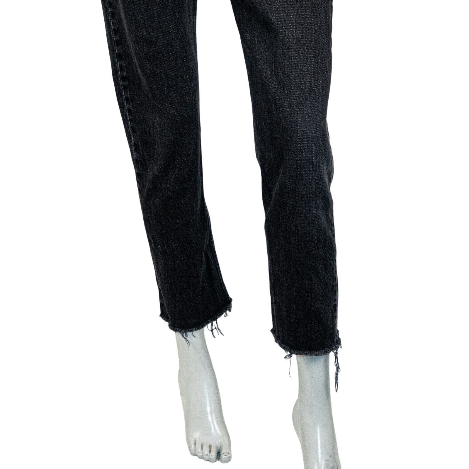 Reformation REFORMATION x Levi's Raw ankle crop high rise Denim Jeans Size 28" / US 6 / IT 42 - 9 Thumbnail