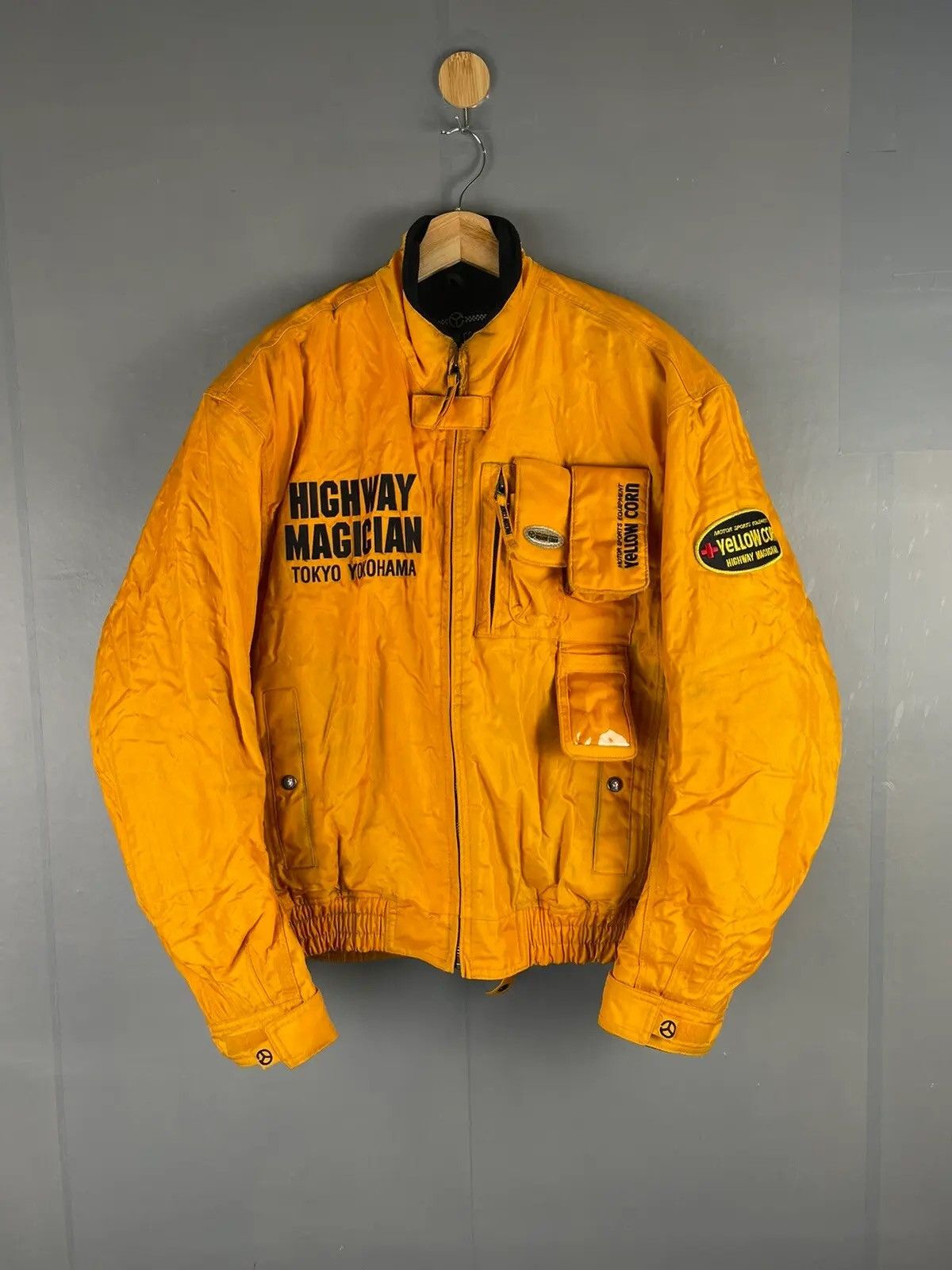 Racing × Vintage × YELLOW CORN Vtg YELLOW CORN Sledge Hammer