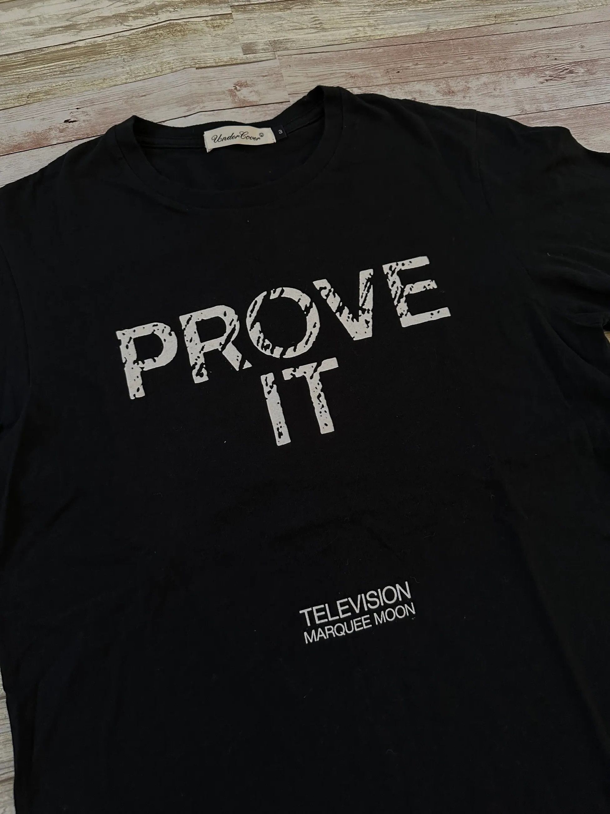 Undercover SS15 Marquee Moon Prove It Tee Size US L / EU 52-54 / 3 - 1 Thumbnail