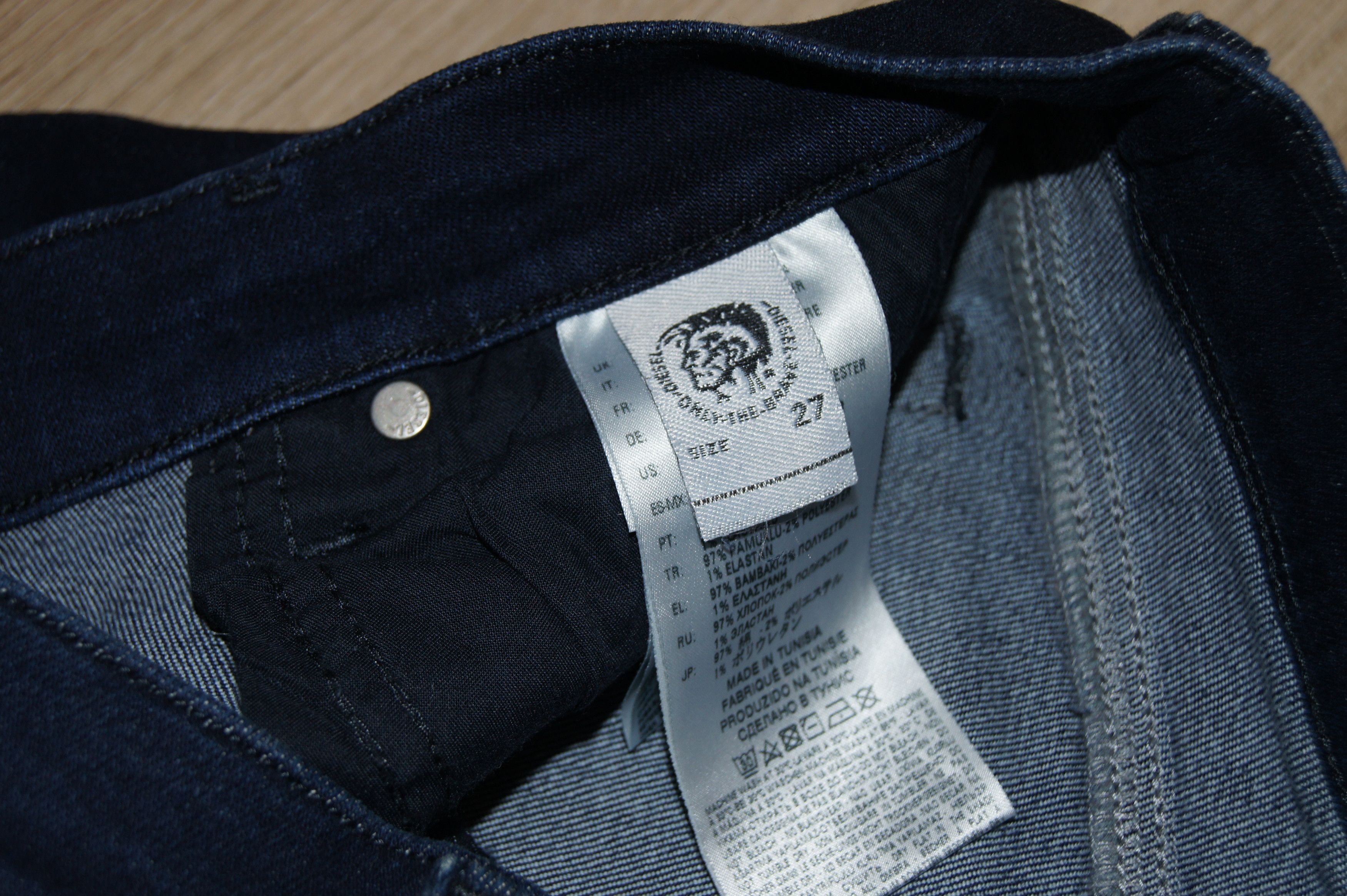 Designer × Diesel Unique Diesel GRUPEE-RS Women's Jeans in Size W27 y2k drip Size 27" / US 4 / IT 40 - 8 Thumbnail