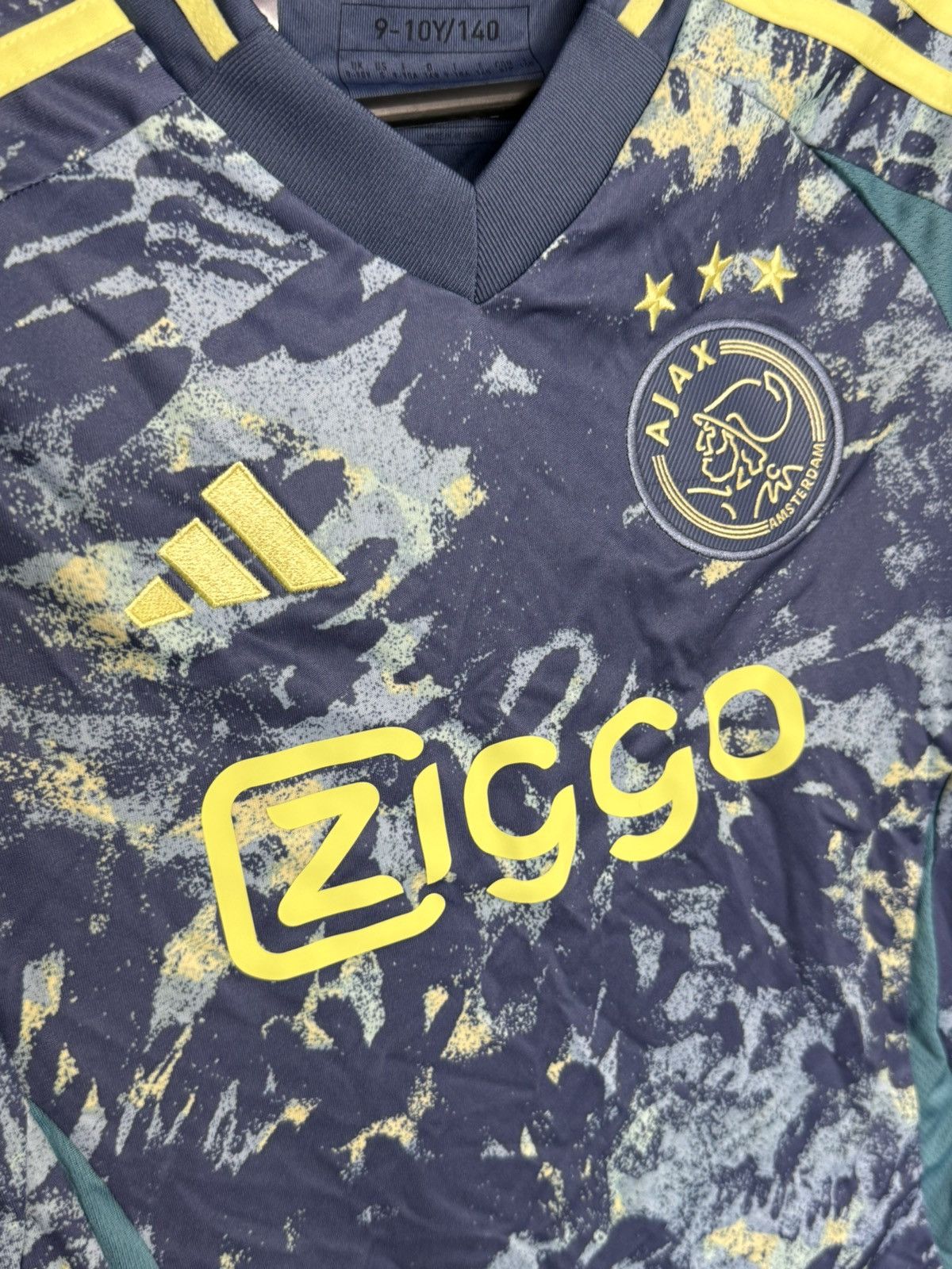 Adidas KIDS New Ajax 24/25 Away Football Jersey T-Shirt Size US XS / EU 42 / 0 - 3 Thumbnail