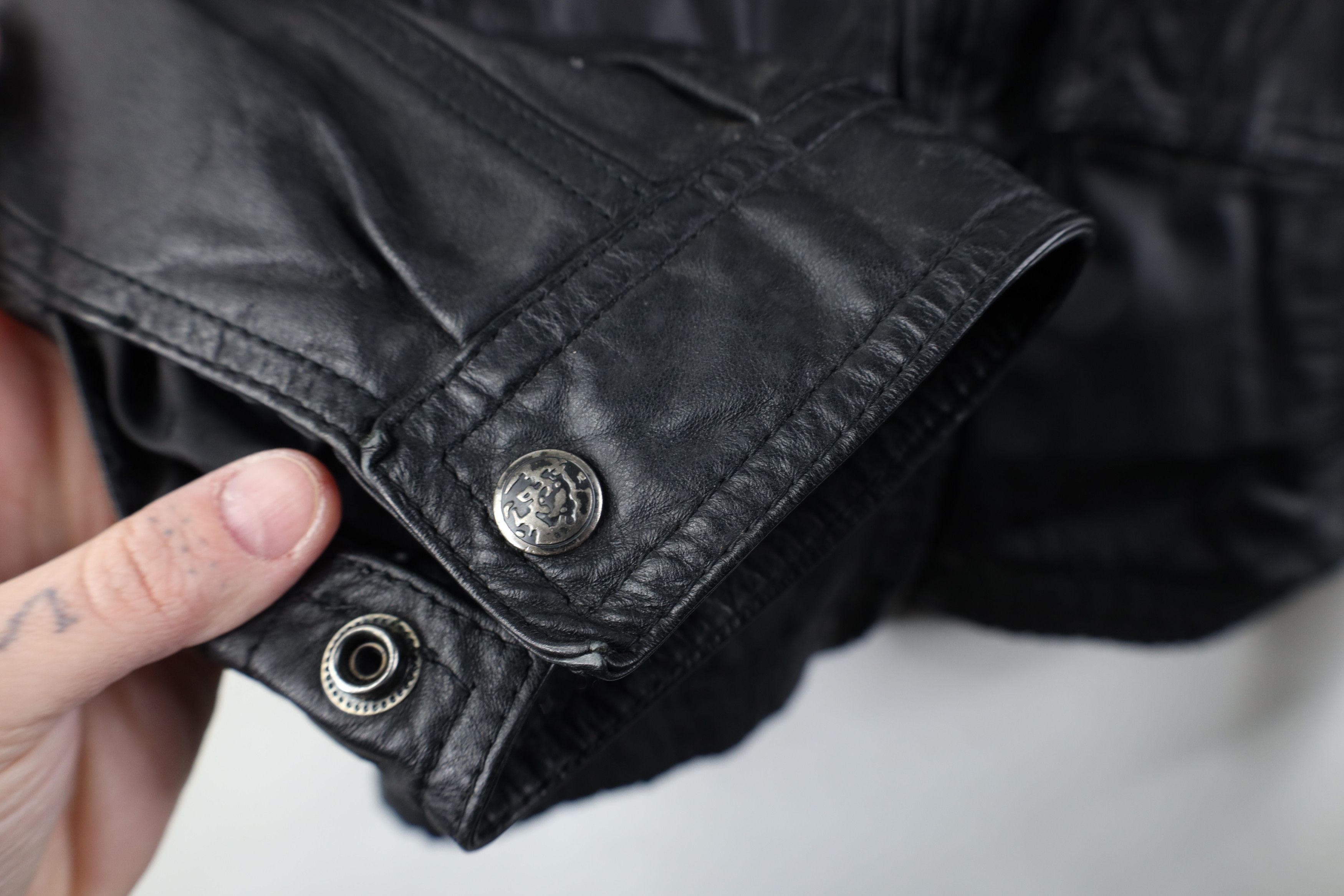 Vintage Vintage 90s Streetwear Full Zip Bomber Jacket Coat Black Size US XXL / EU 58 / 5 - 10 Thumbnail