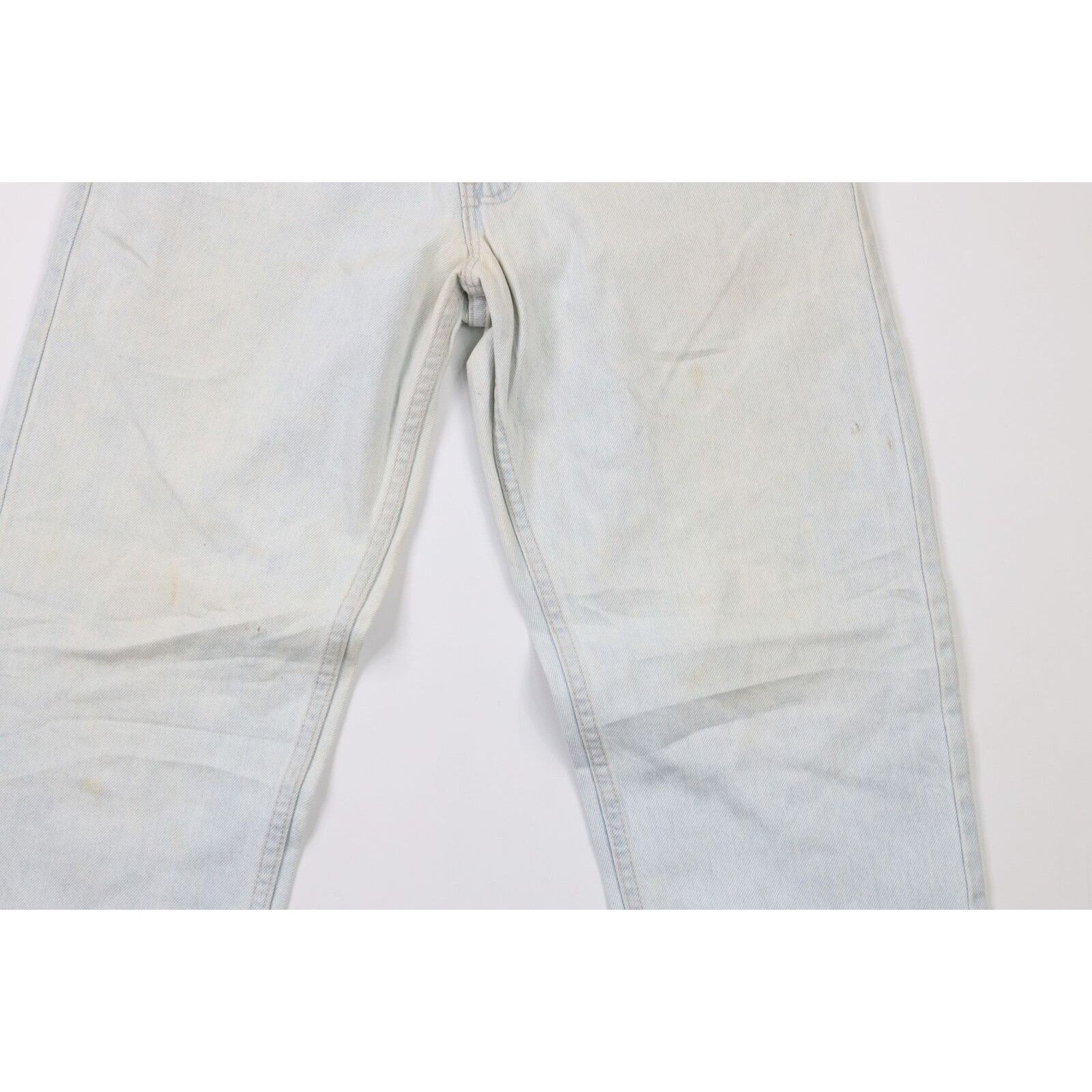 Levi's × Vintage Vintage 90s Levis 550 Orange Tab Distressed Relaxed Jeans Size US 30 / EU 46 - 3 Thumbnail