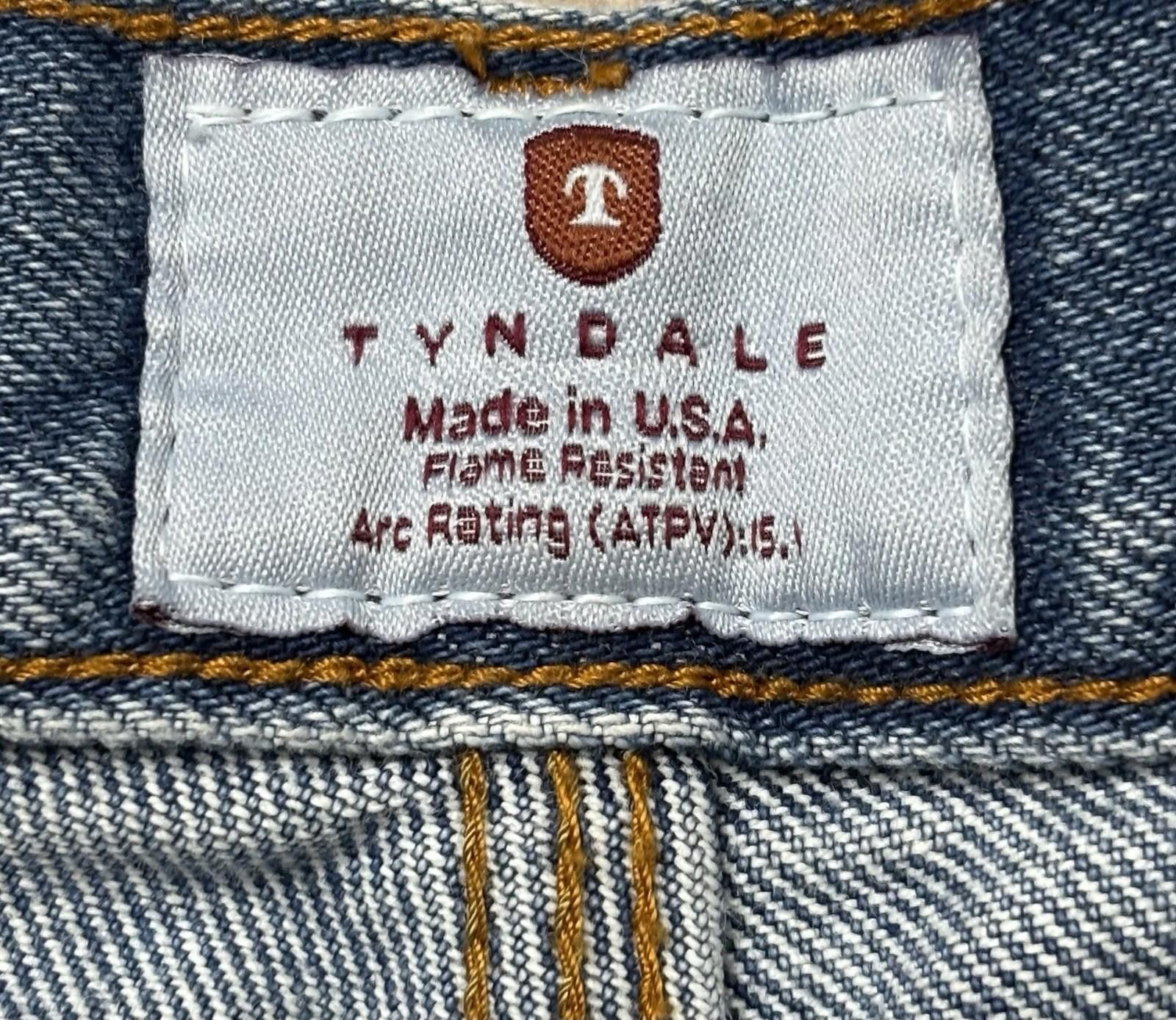 Other Tyndale Jeans Mens 38x33 FR Fire Resistant Carpenter Arc 15 Size US 38 / EU 54 - 3 Thumbnail