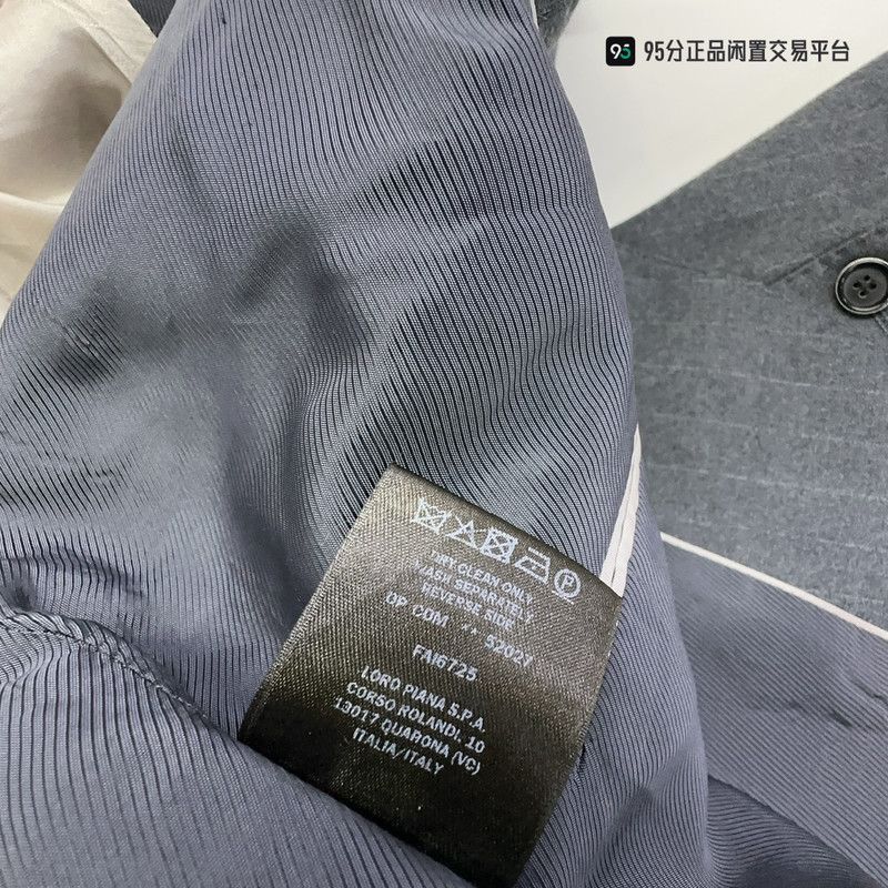 Loro Piana Loro Piana Men's Gray Single. Size US S / EU 44-46 / 1 - 4 Thumbnail