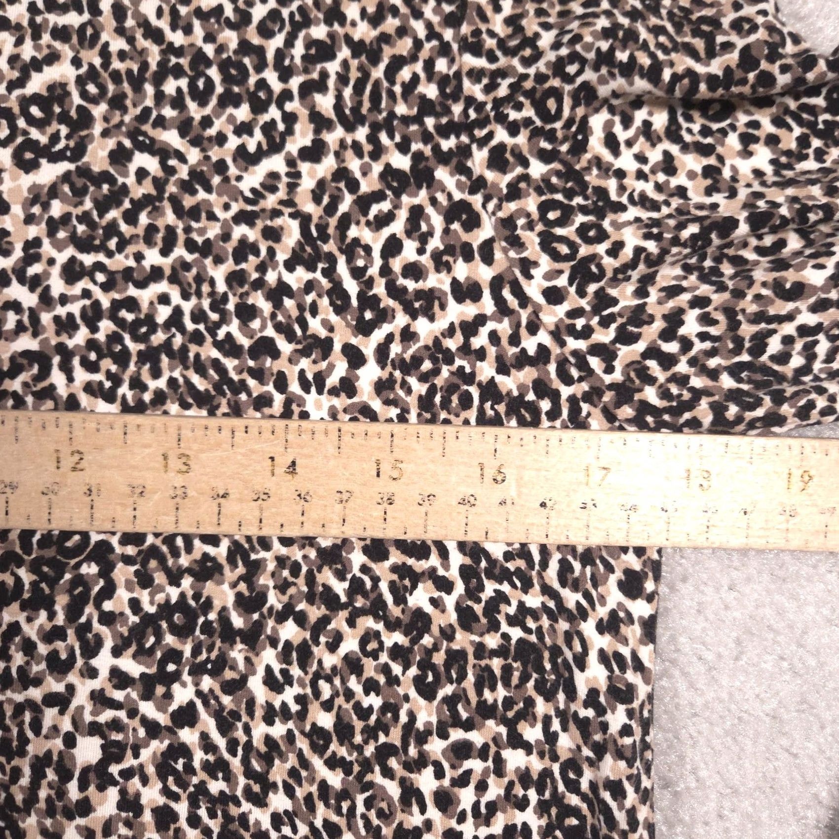 Old Navy Old Navy Dress Womens Medium Brown Leopard Print Swing Long Sleeve Scoop Neck Dress Size M / US 6-8 / IT 42-44 - 7 Thumbnail