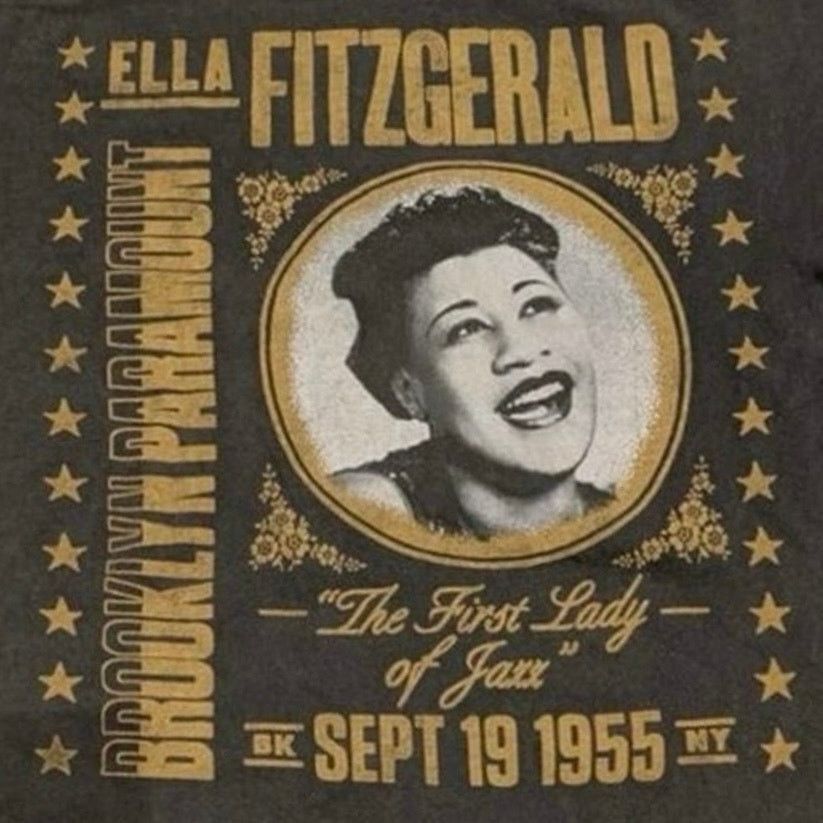 Daydreamer Daydreamer Ella Fitzgerald Brooklyn Paramount Merch Tee New Size M / US 6-8 / IT 42-44 - 3 Thumbnail