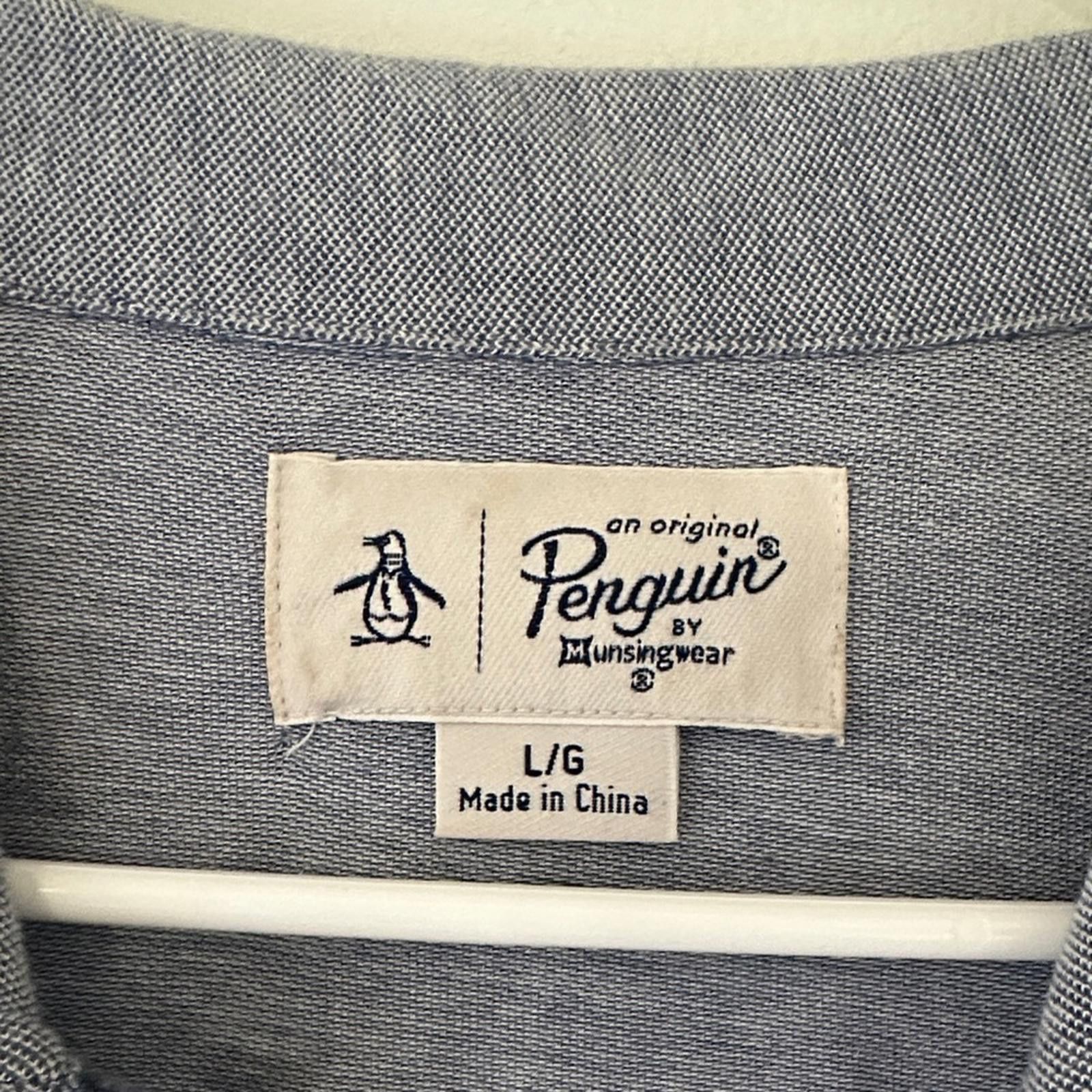 Original Penguin Original Penguin Heather Gray Polo Shirt Size US L / EU 52-54 / 3 - 2 Thumbnail