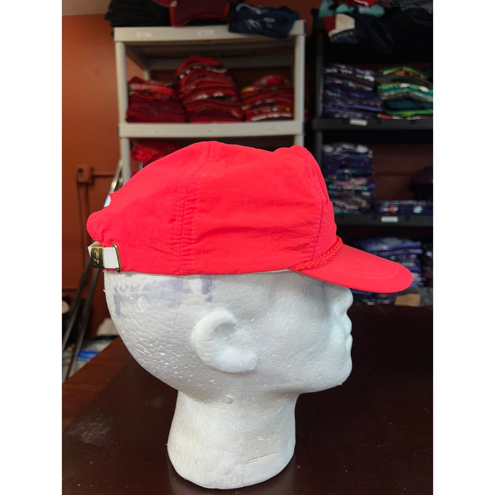 Vintage Vintage Desert Inn Hat Las Vegas Casino Red Cap 90s VTG OS Size ONE SIZE - 6 Thumbnail