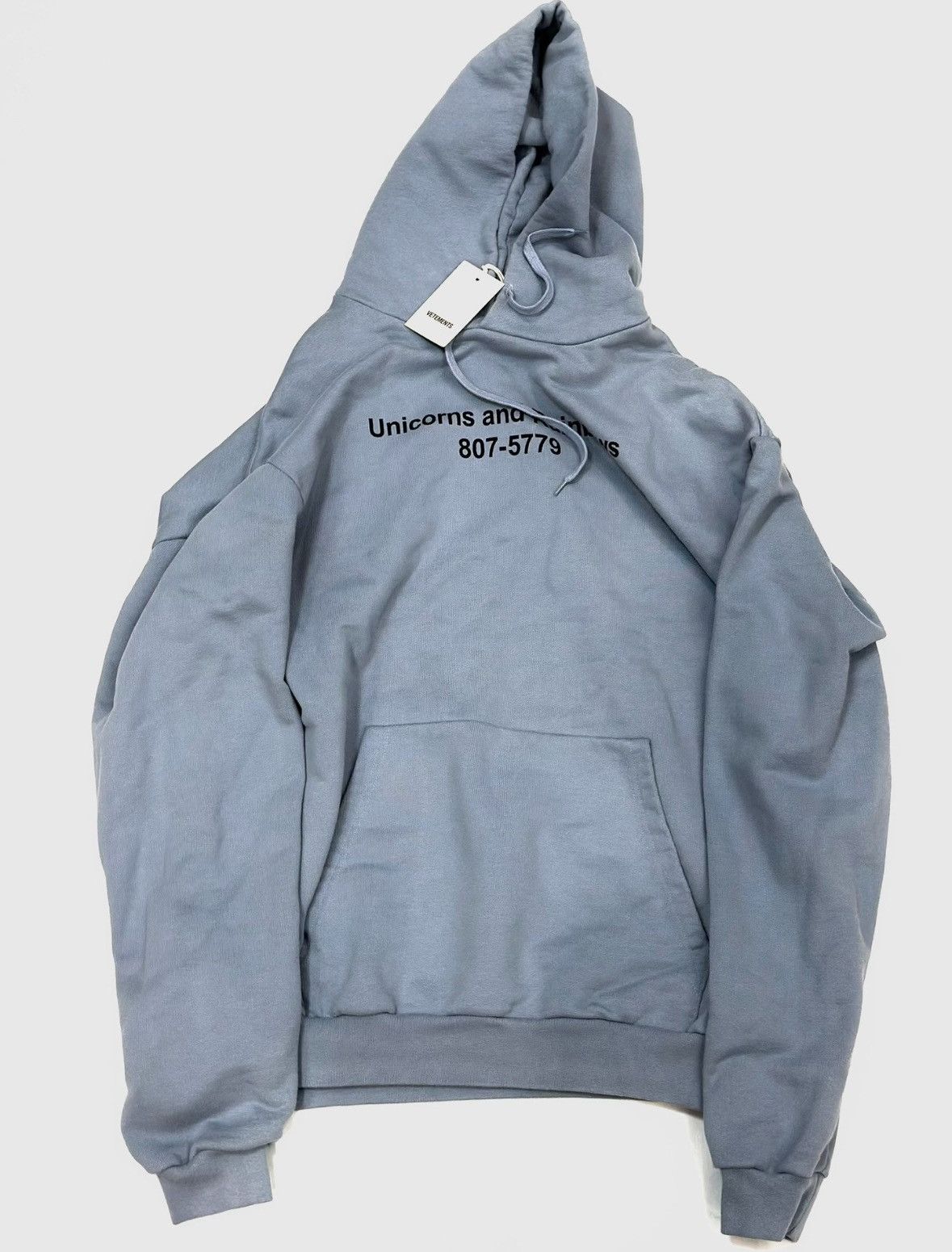 Vetements Vetements 2018 Unicorn Hoodie 2408-Nextarrow Size US M / EU 48-50 / 2 - 1 Thumbnail