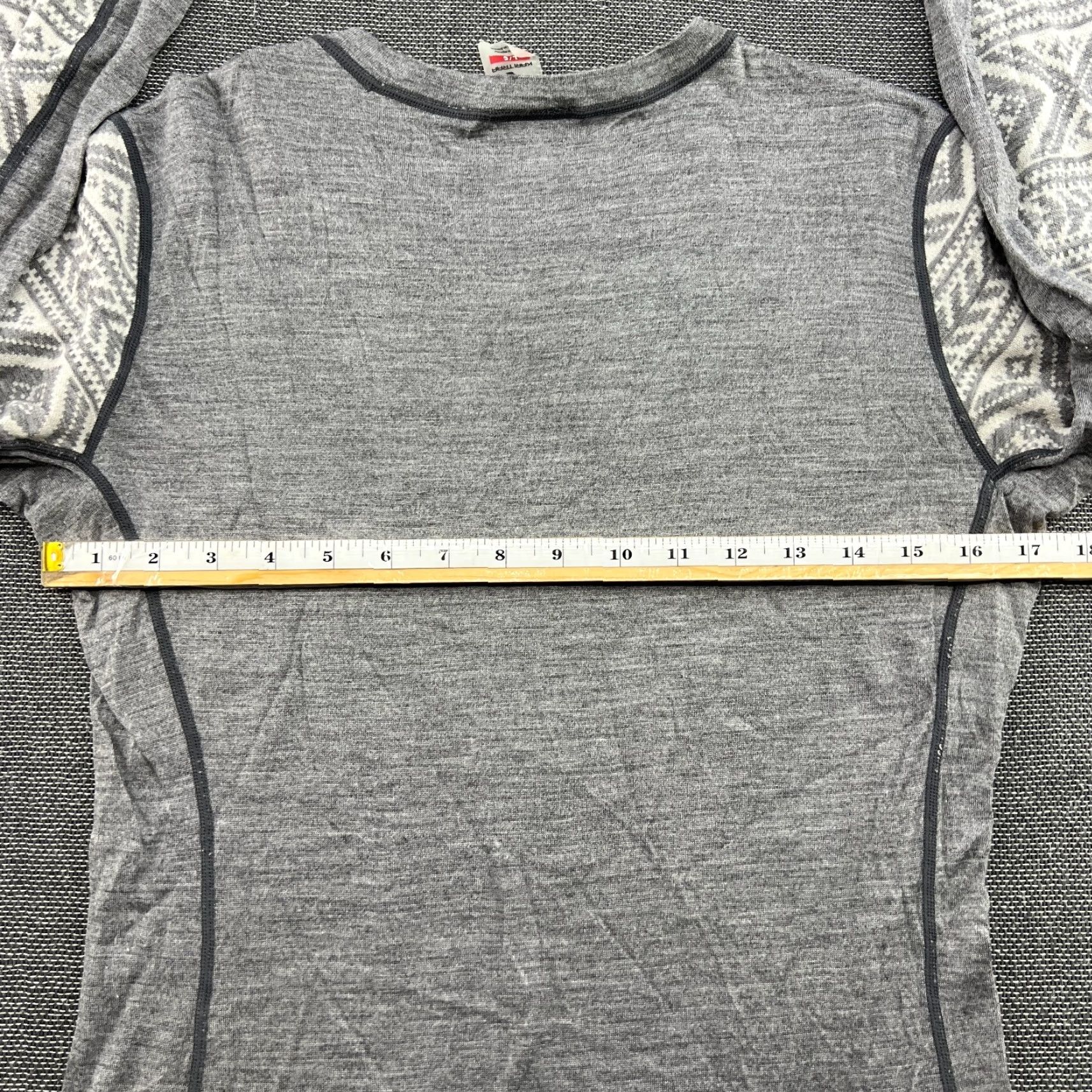 Vintage Kari Traa Womens Base Layer Shirt L Merino Wool Blend Outdoor Ski Thermo Gray Long Sleeve Pullover T-Shirt Womens Regular Size L / US 10 / IT 46 - 7 Thumbnail