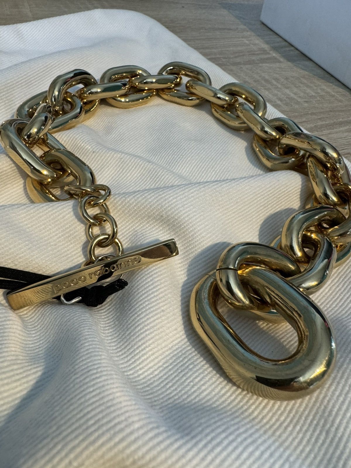 Paco Rabanne Paco Rabanne chunky XL necklace Size ONE SIZE - 4 Thumbnail