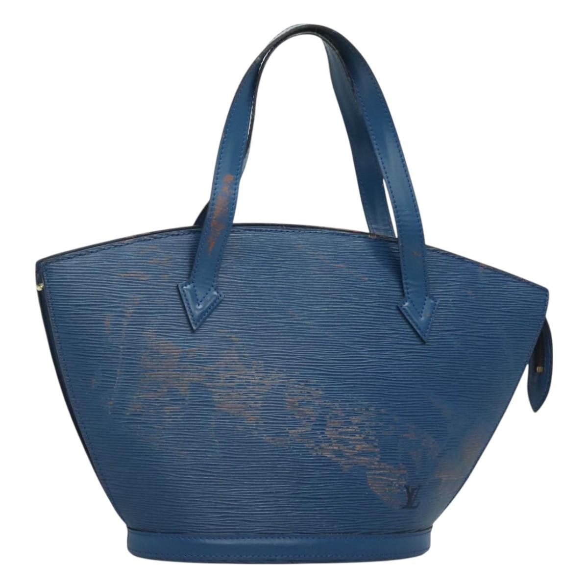 Louis Vuitton LOUIS VUITTON Epi Saint Jacques Shoulder Bag Blue M52275 Size ONE SIZE - 1 Thumbnail