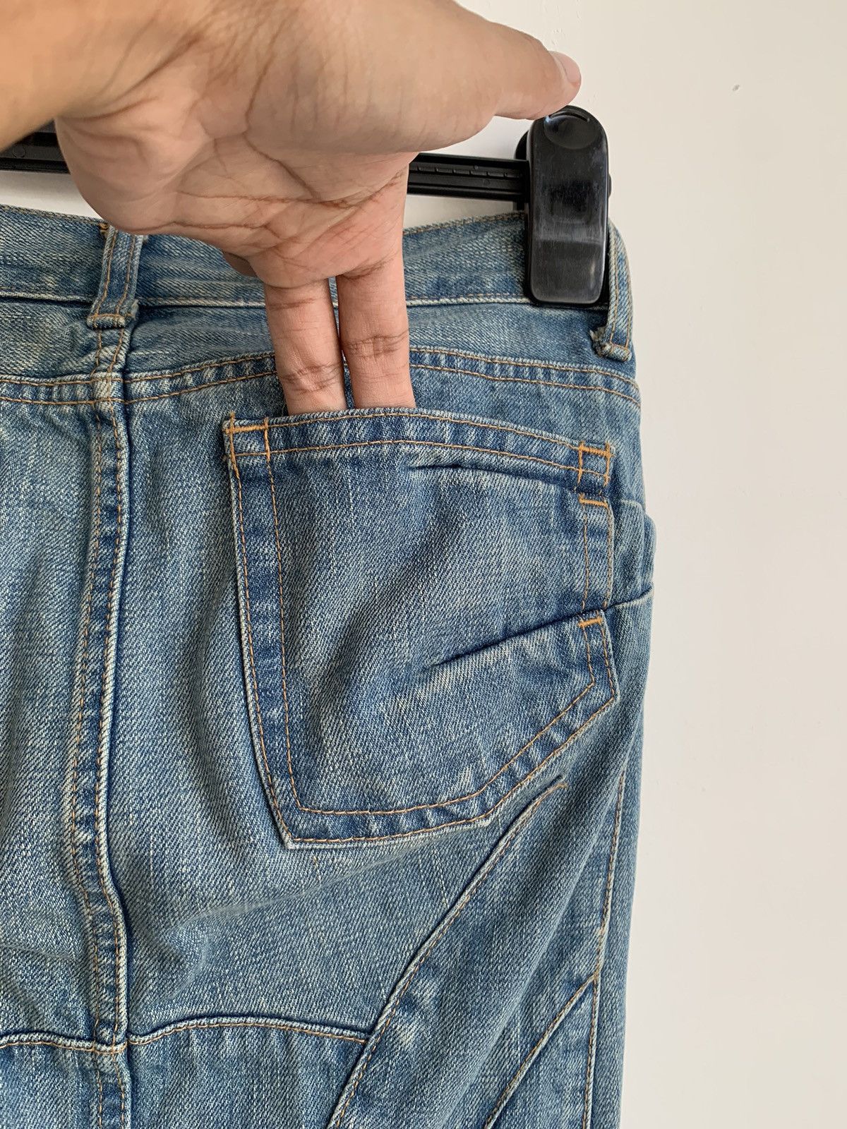 Comme des Garcons FW04 Junya Watanabe x Comme des Garcons Reconstructed Skirt Size 29" - 13 Thumbnail