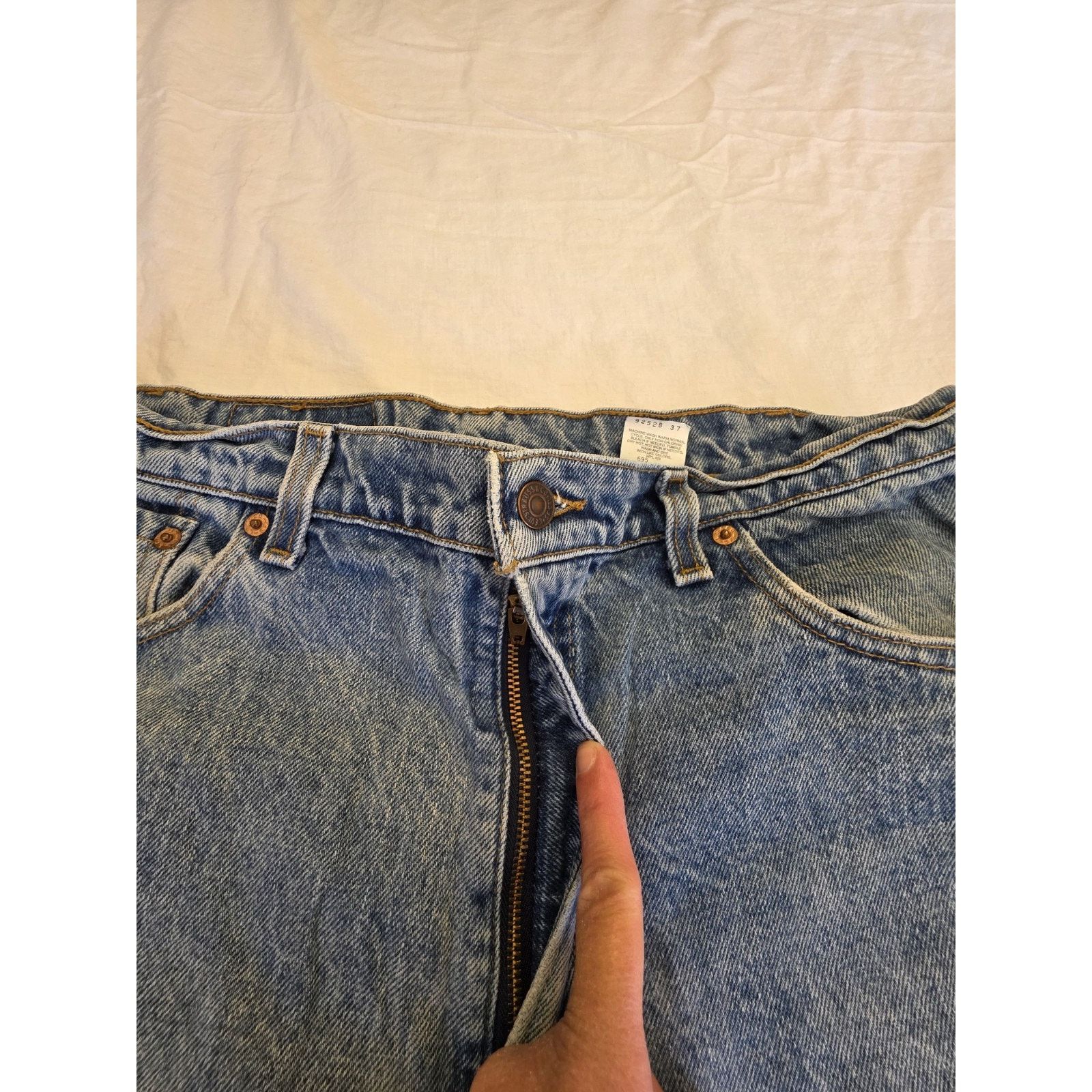 Levi's Levis 550 Men's 90's Vintage Blue Size 36x30 Jeans Size US 36 / EU 52 - 6 Thumbnail