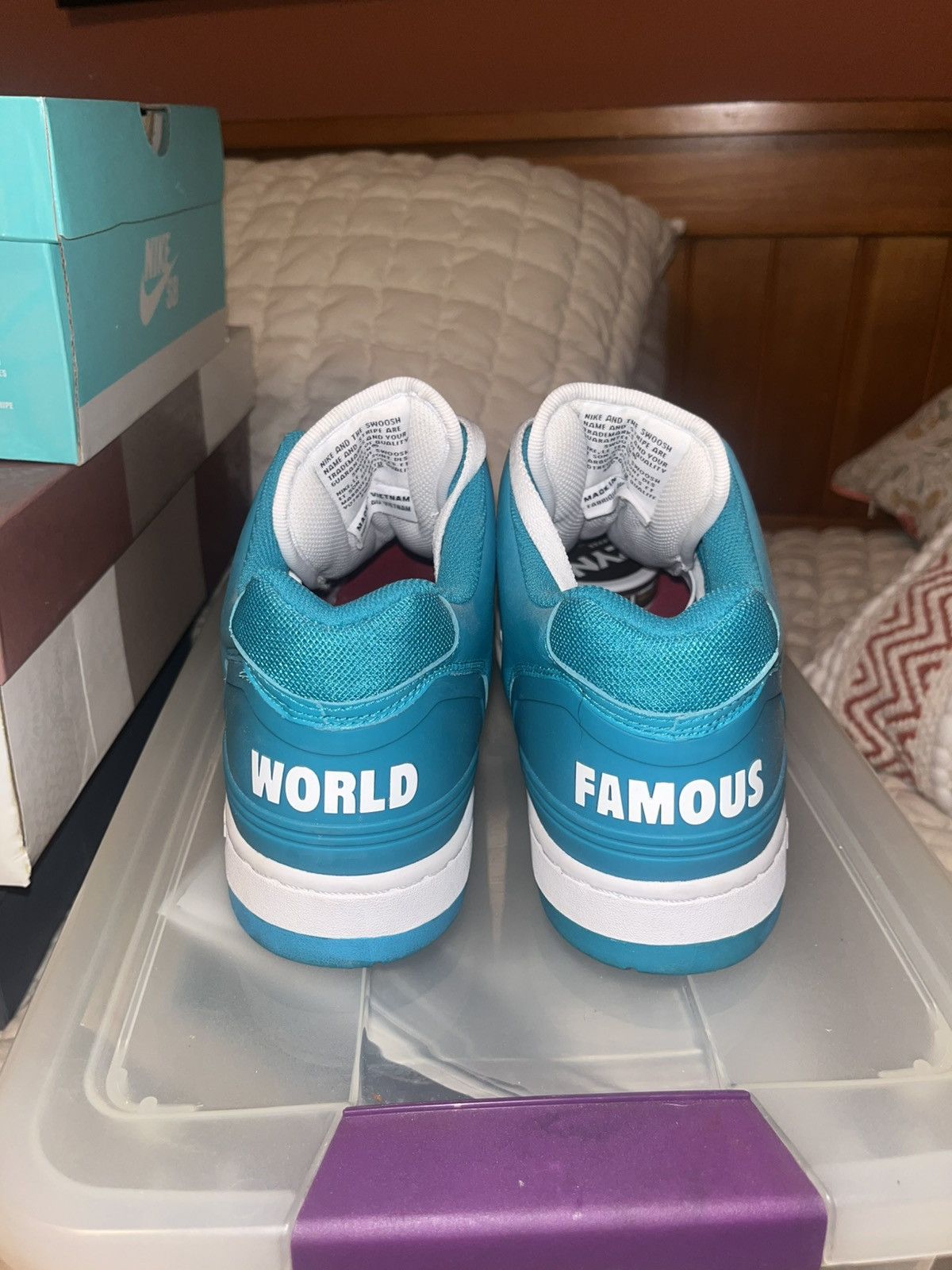 Nike × Supreme Nike Supreme SB AF2 World Famous size 10 Size US 10 / EU 43 - 3 Thumbnail