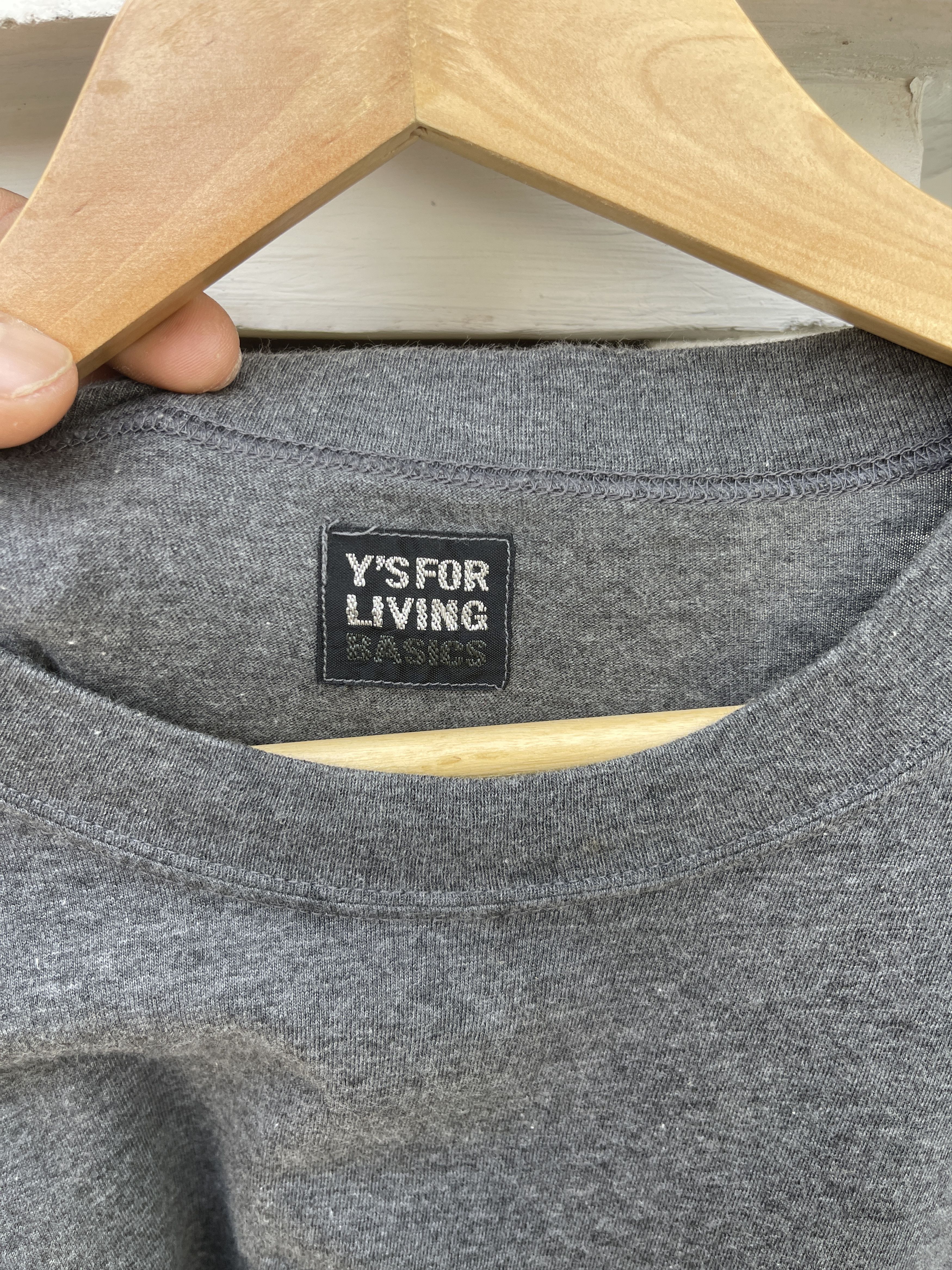 Y's for Men Last Drop🔥Rare🔥Vintage Ys For Living ,Yohji Yamamoto T-Shirt Size US L / EU 52-54 / 3 - 6 Thumbnail