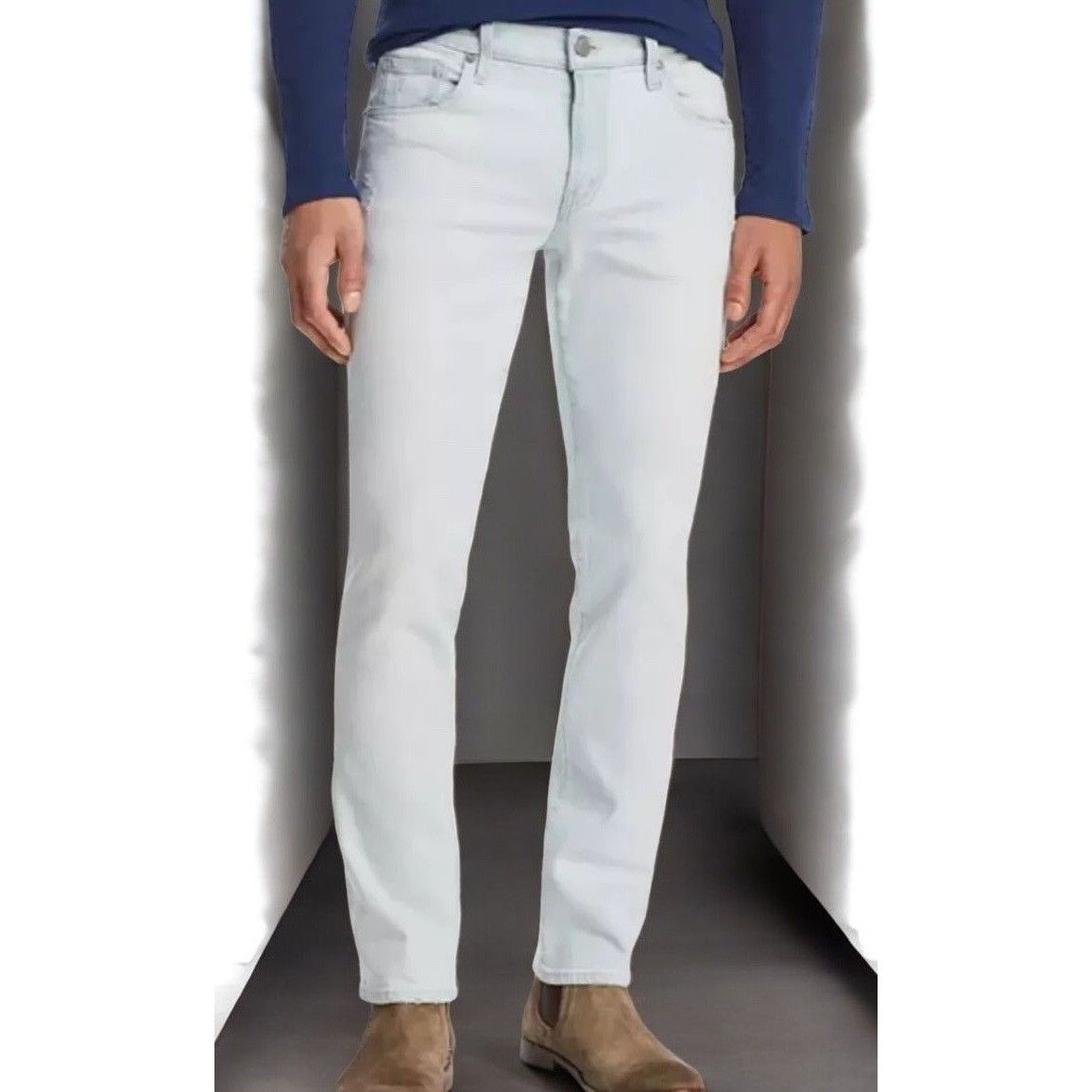 J Brand J Brand Tyler Slim Fit Distressed Mens Jeans NEW 30 Size US 30 / EU 46 - 8 Thumbnail