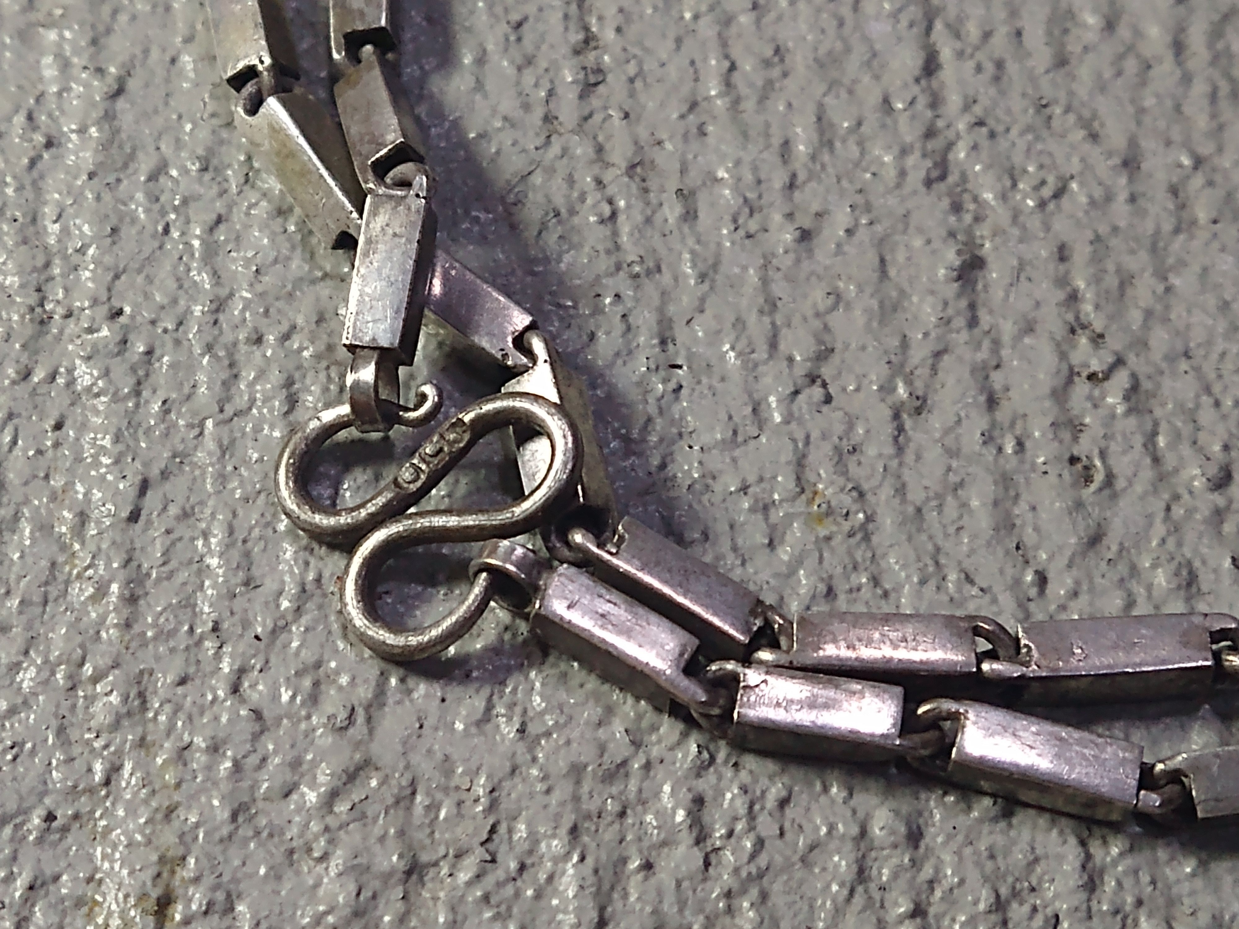Other Vintage Sterling Silver Necklace Modern Pendant Minimalist Size ONE SIZE - 5 Thumbnail