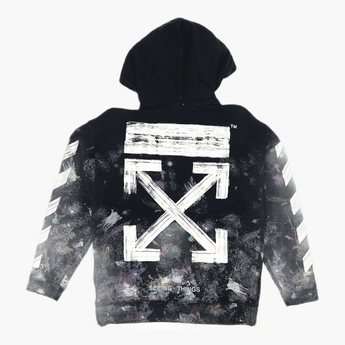 Off-White Off-White Galaxy Brushed Hoodie Size US XS / EU 42 / 0 - 2 Thumbnail