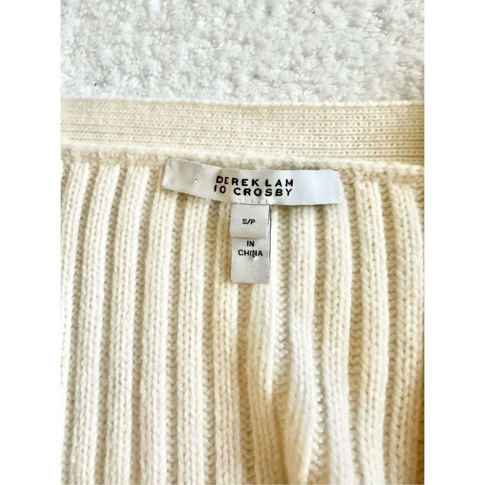 Derek Lam 10 Crosby Derek Lam 10 Crosby Cold Shoulder Cashmere Wool Sweater Size S / US 4 / IT 40 - 5 Thumbnail