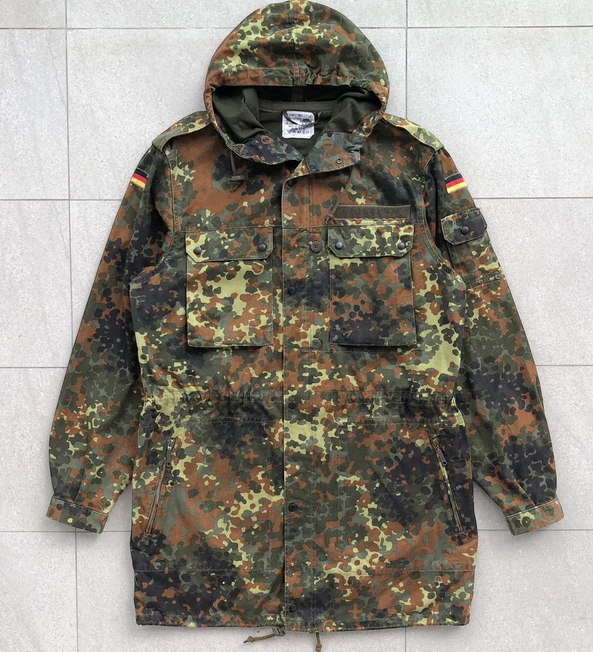 Vintage Vintage 1994 German Army Field Parka Military Jacket Size US L / EU 52-54 / 3 - 4 Thumbnail
