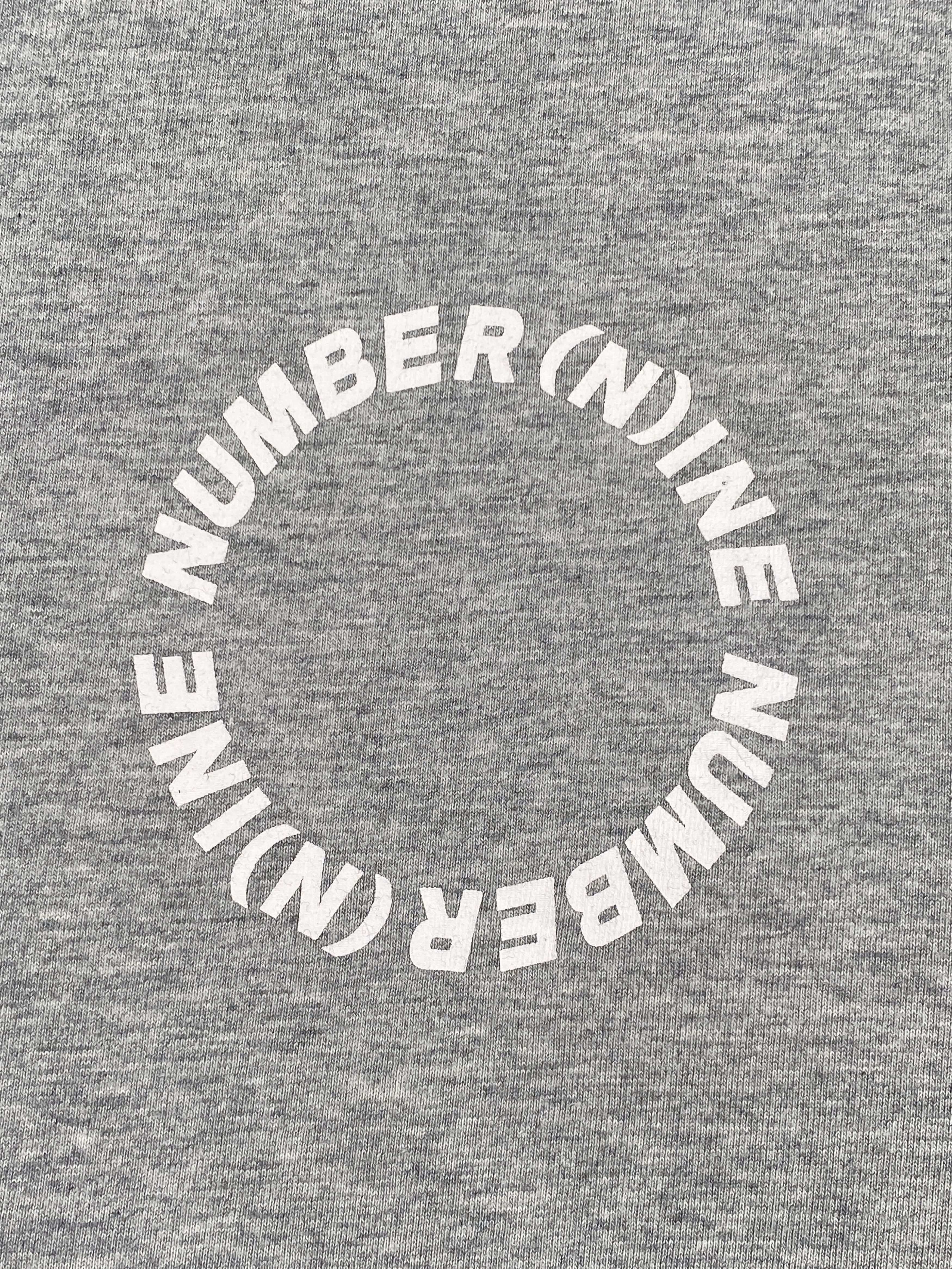 Number (N)ine Spellout Circle Logo T-Shirt Size US M / EU 48-50 / 2 - 7 Thumbnail