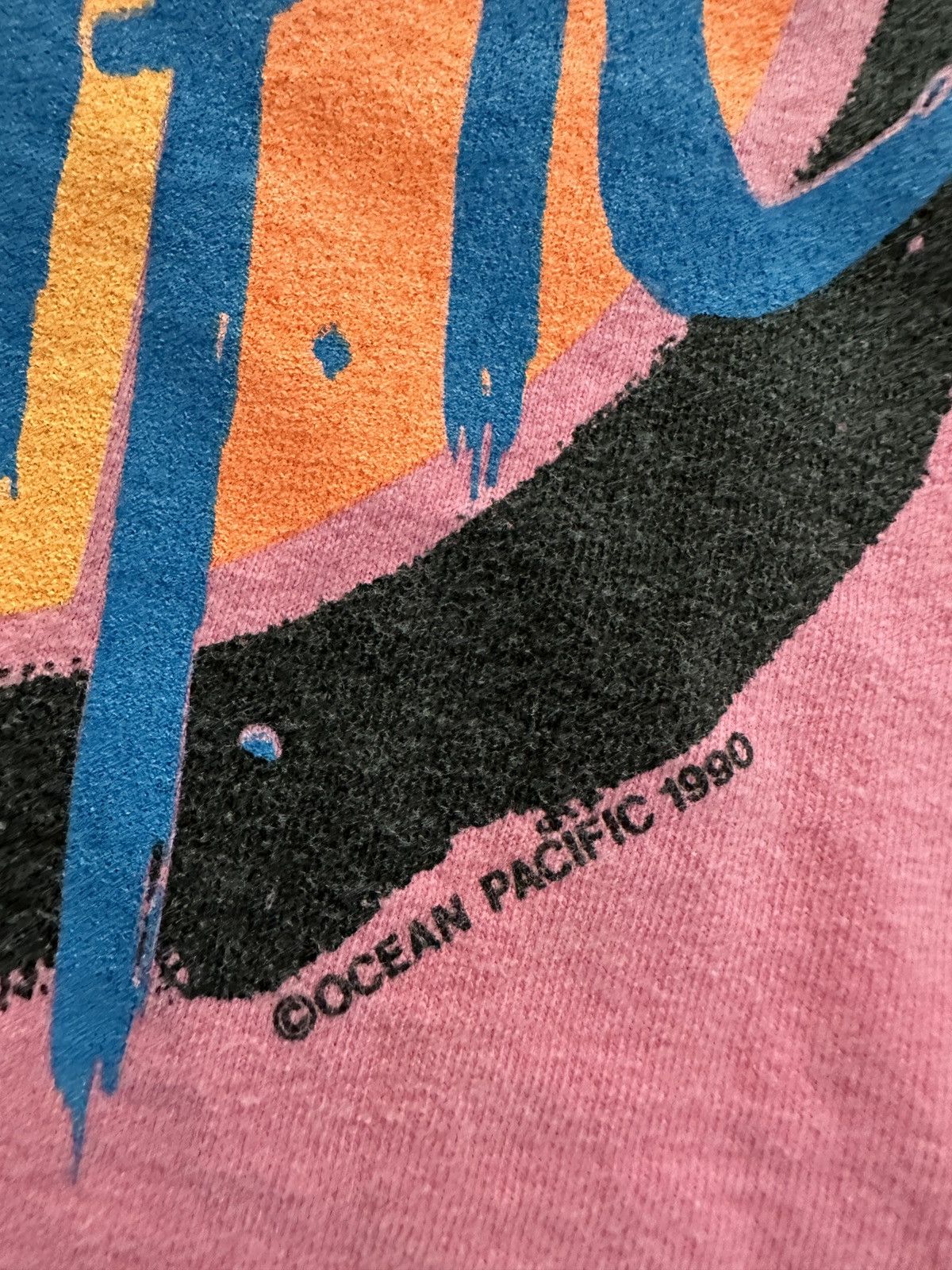 Ocean Pacific Vintage 90s Ocean Pacific Graphic Crop Top Tee Size ONE SIZE - 3 Thumbnail