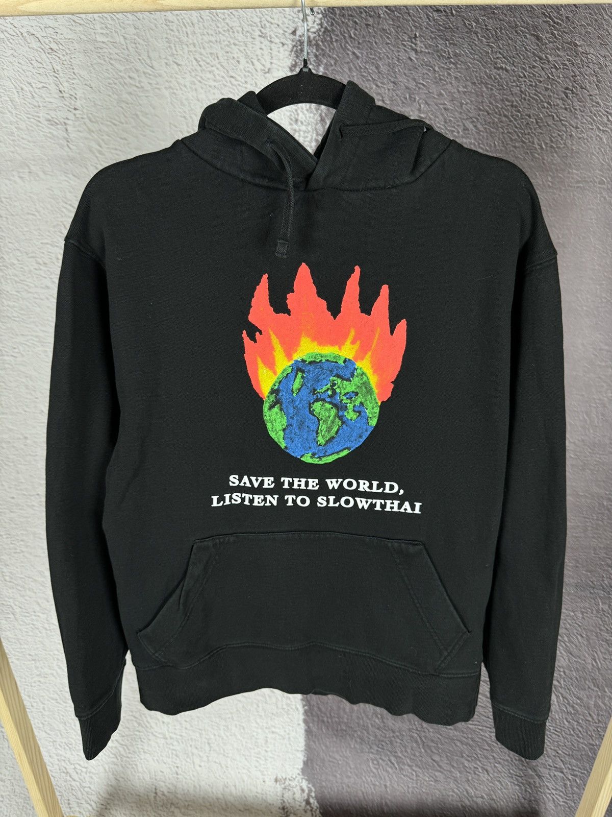Rap Tees Slowthai ‘Save The World, Listen To Slowthai’ Hoodie Size US S / EU 44-46 / 1 - 2 Thumbnail
