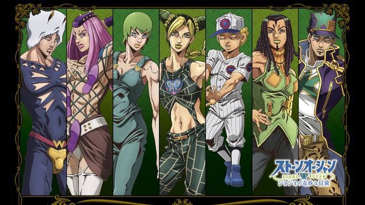 Anime Jojo Bizarre Adventure “JOLYNE CUJOH” Tees Size US L / EU 52-54 / 3 - 11 Thumbnail