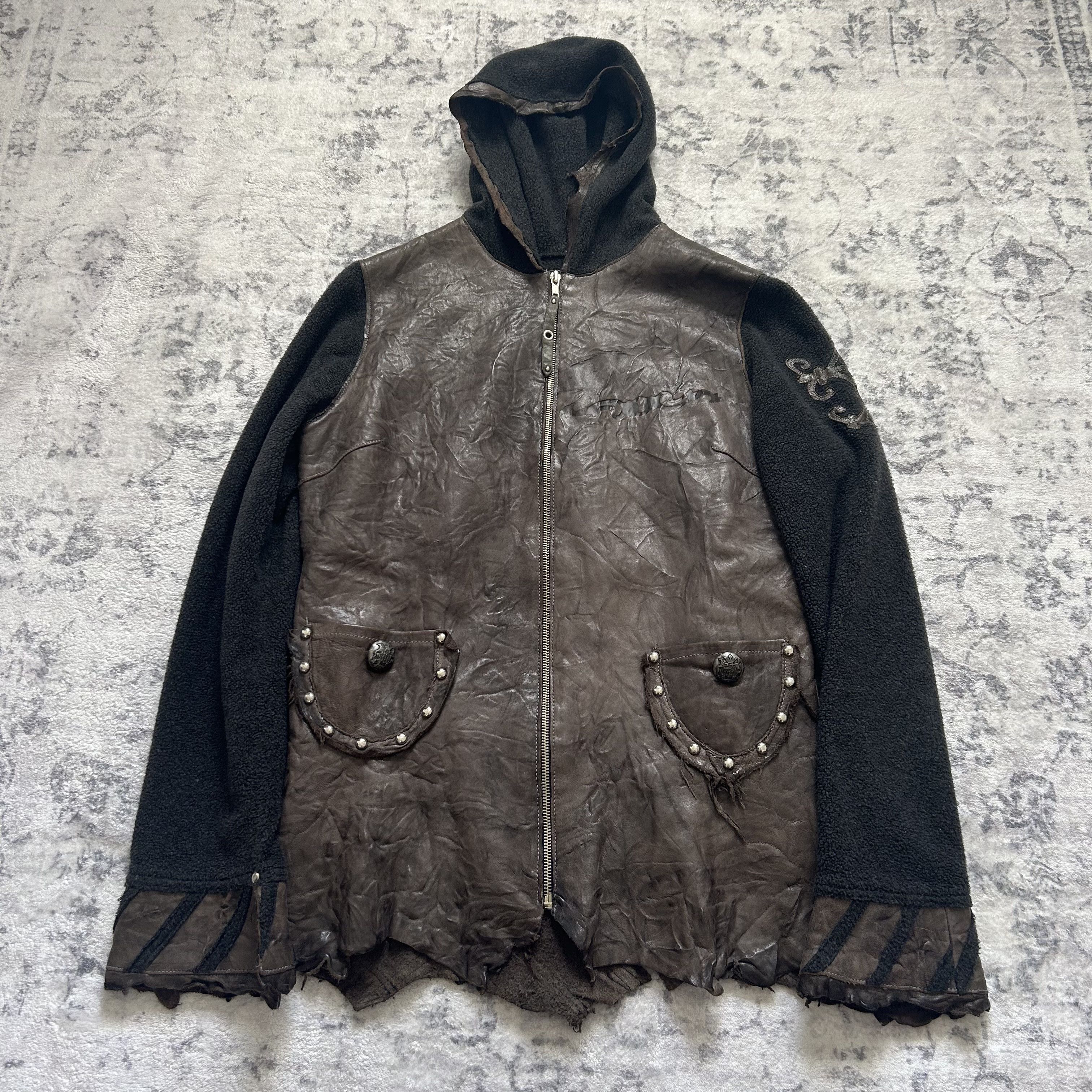 Men's Le Grande Bleu (L.G.B.) Leather Jackets | Grailed