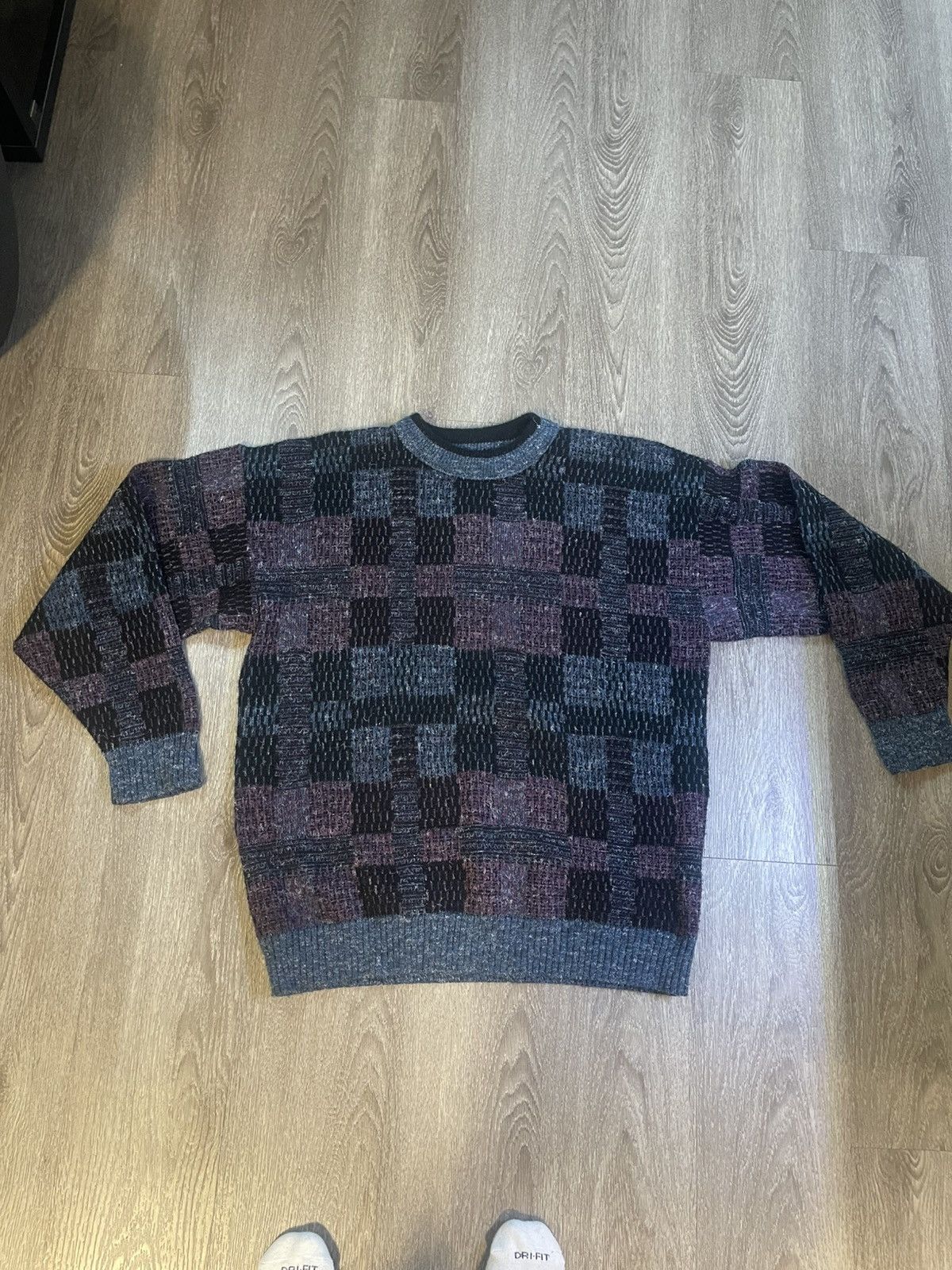 Le TIGRE Vintage Le Tigre Men's Pullover Sweater Size XL Size US XL / EU 56 / 4 - 1 Thumbnail