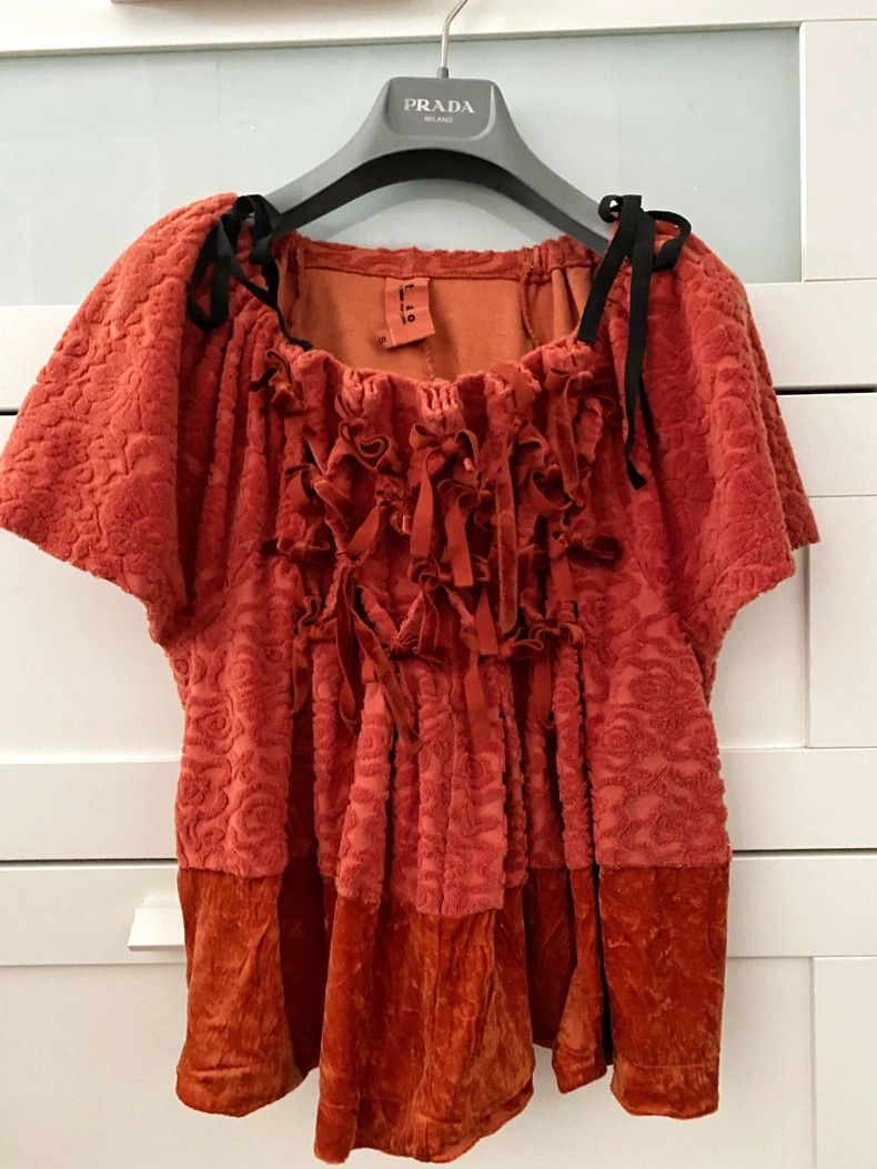 Comme des Garcons Comme Des Garcons Three-dimensional rose velvet fabric Size S / US 4 / IT 40 - 1 Thumbnail