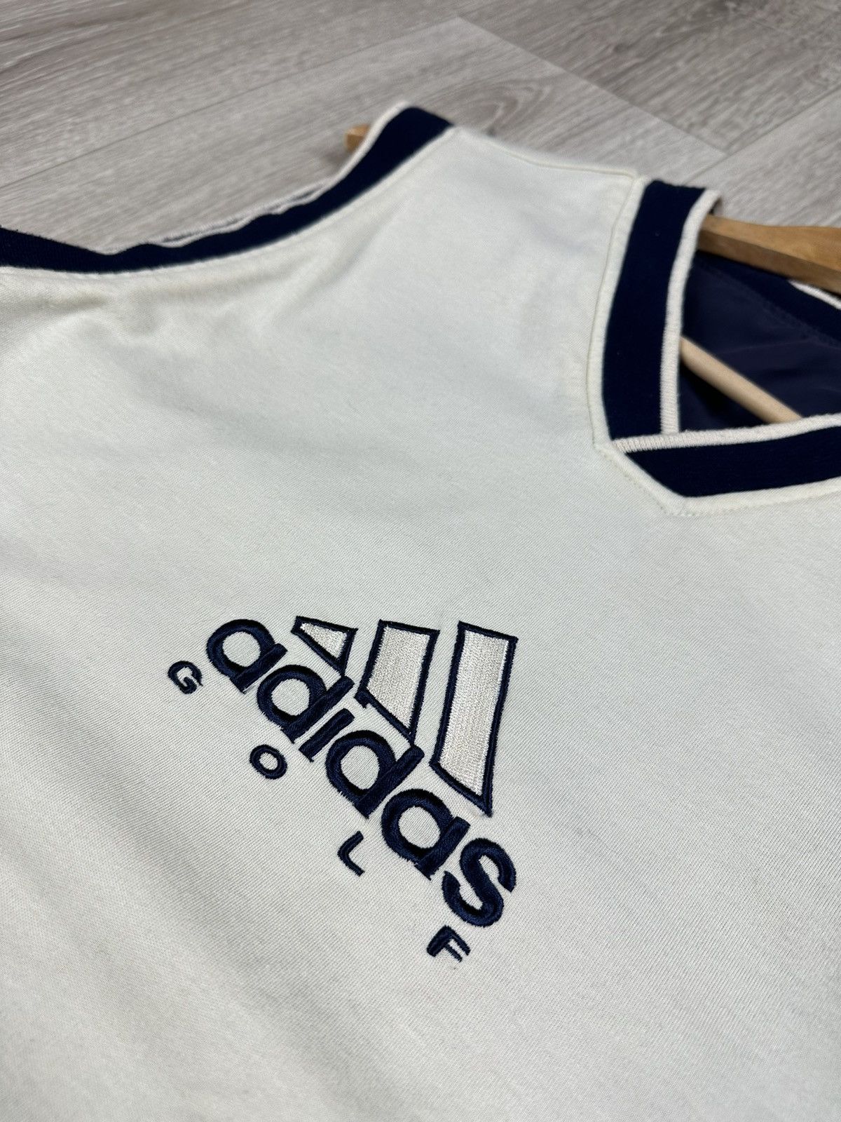 Adidas × Vintage Vintage 90s Adidas GOLF Double Sided Vest Size US M / EU 48-50 / 2 - 8 Thumbnail