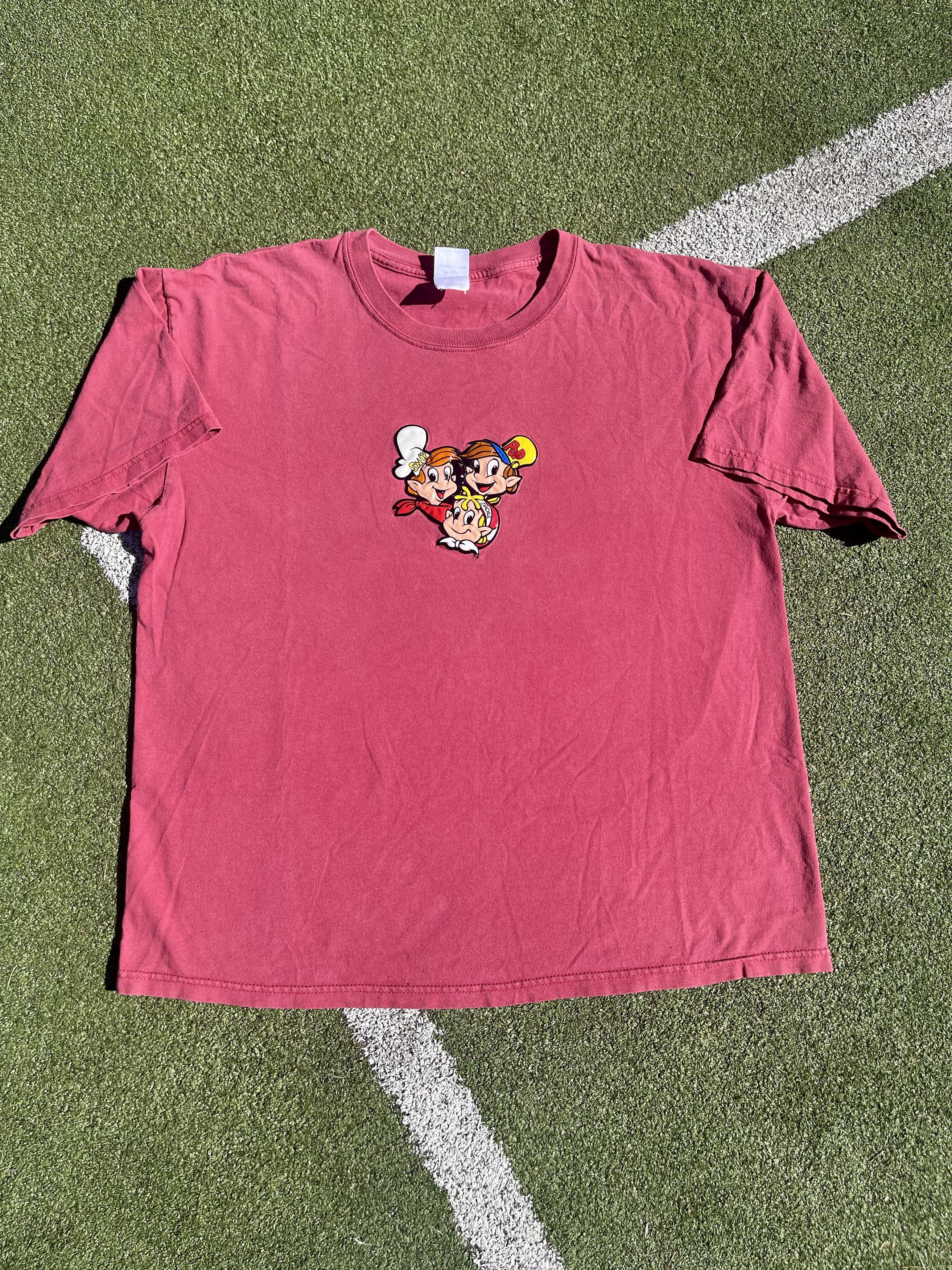Vintage 1998 Rice Krispies Kellogg's Cereal Vintage 90's T-Shirt Size US XL / EU 56 / 4 - 4 Thumbnail
