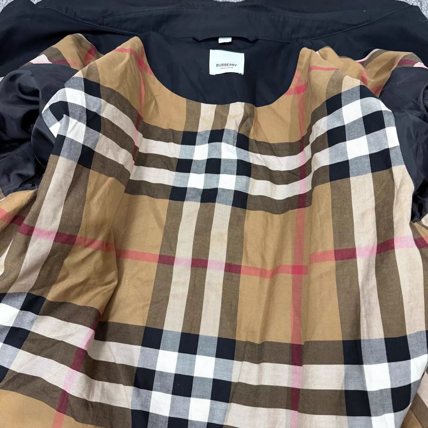 Burberry Burberry black check lining overcoat 50 EU 95 New Size US M / EU 48-50 / 2 - 4 Thumbnail